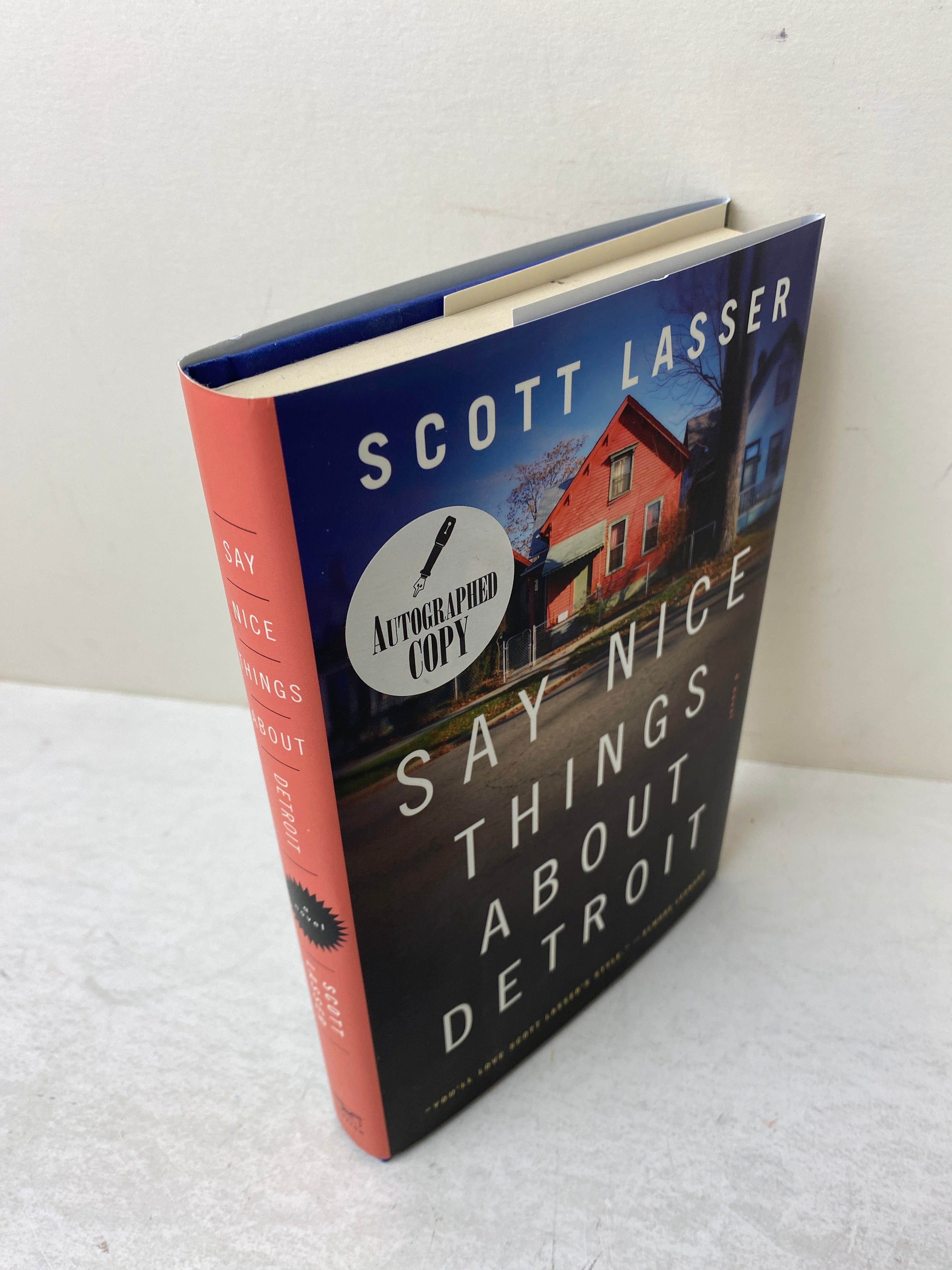 Say Nice Things About Detroit Scott Lasser HCDJ 2012 *Signed*