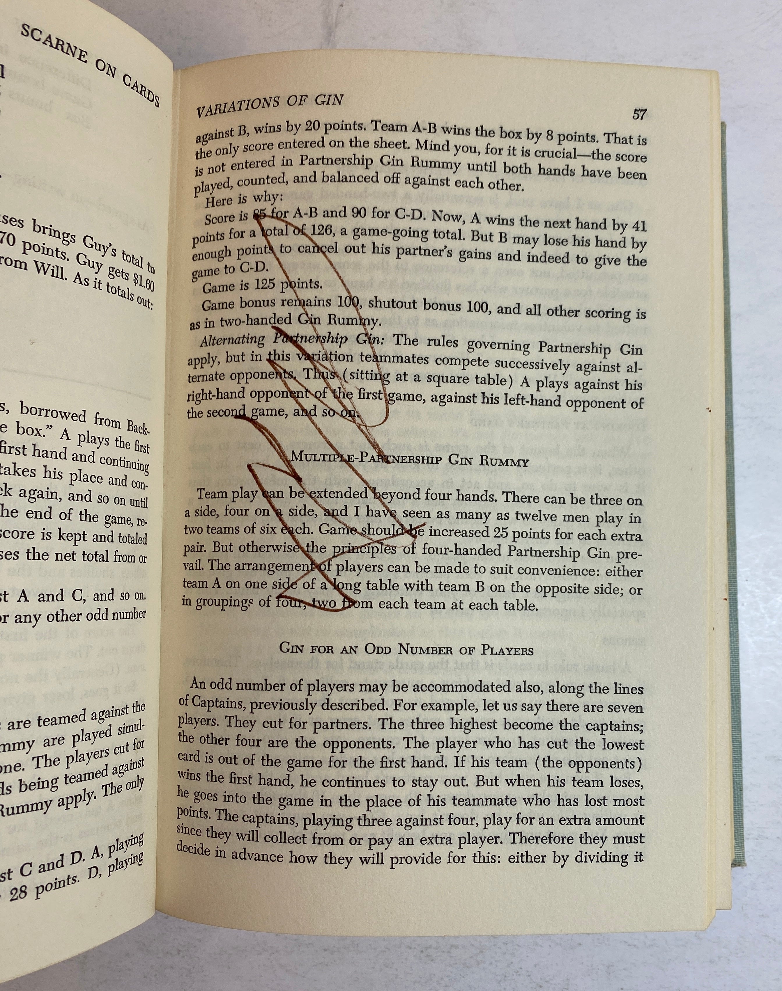 Scarne on Cards by John Scarne 1966 Revised Edition 2nd Printing HC