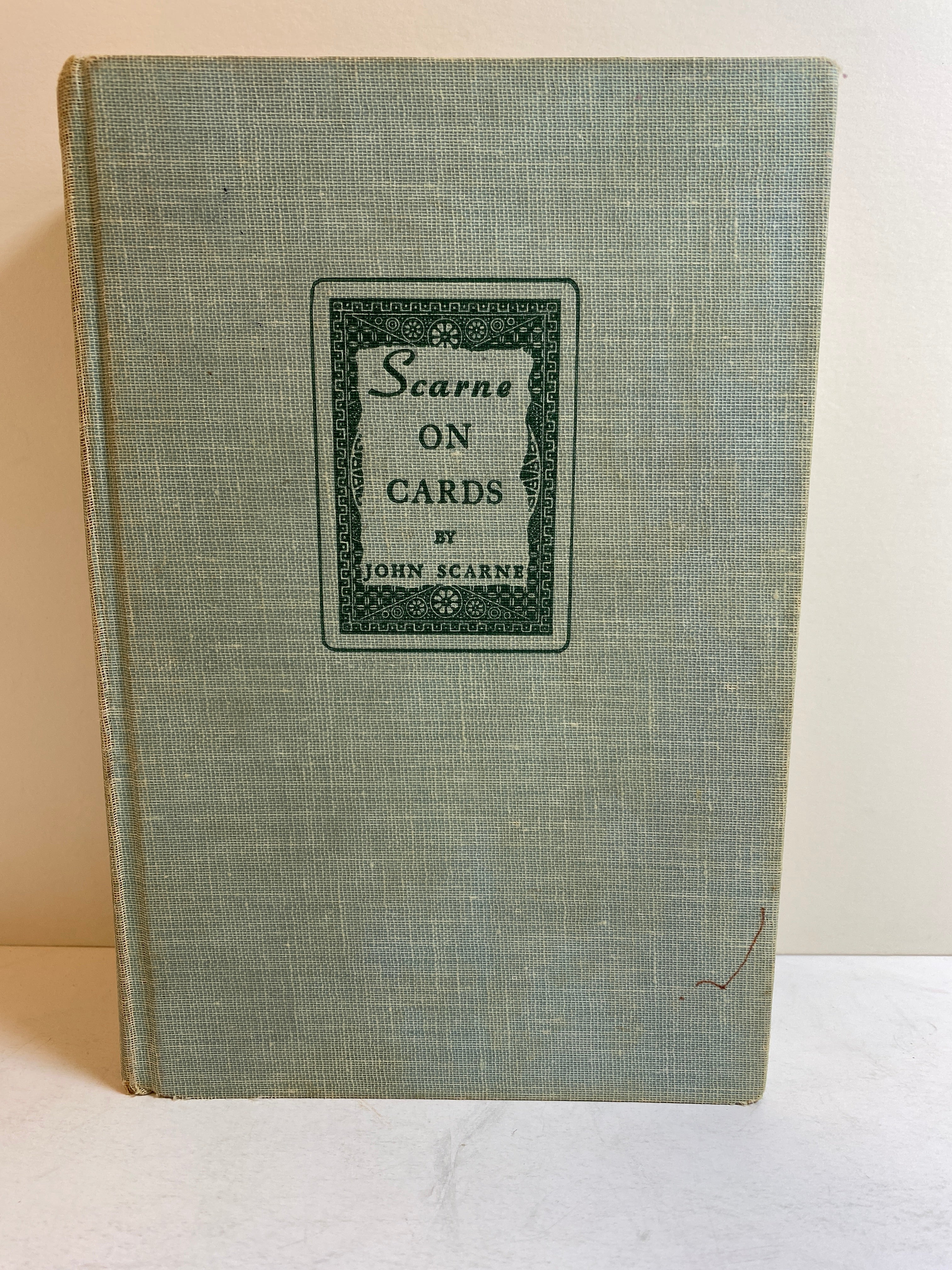 Scarne on Cards by John Scarne 1966 Revised Edition 2nd Printing HC