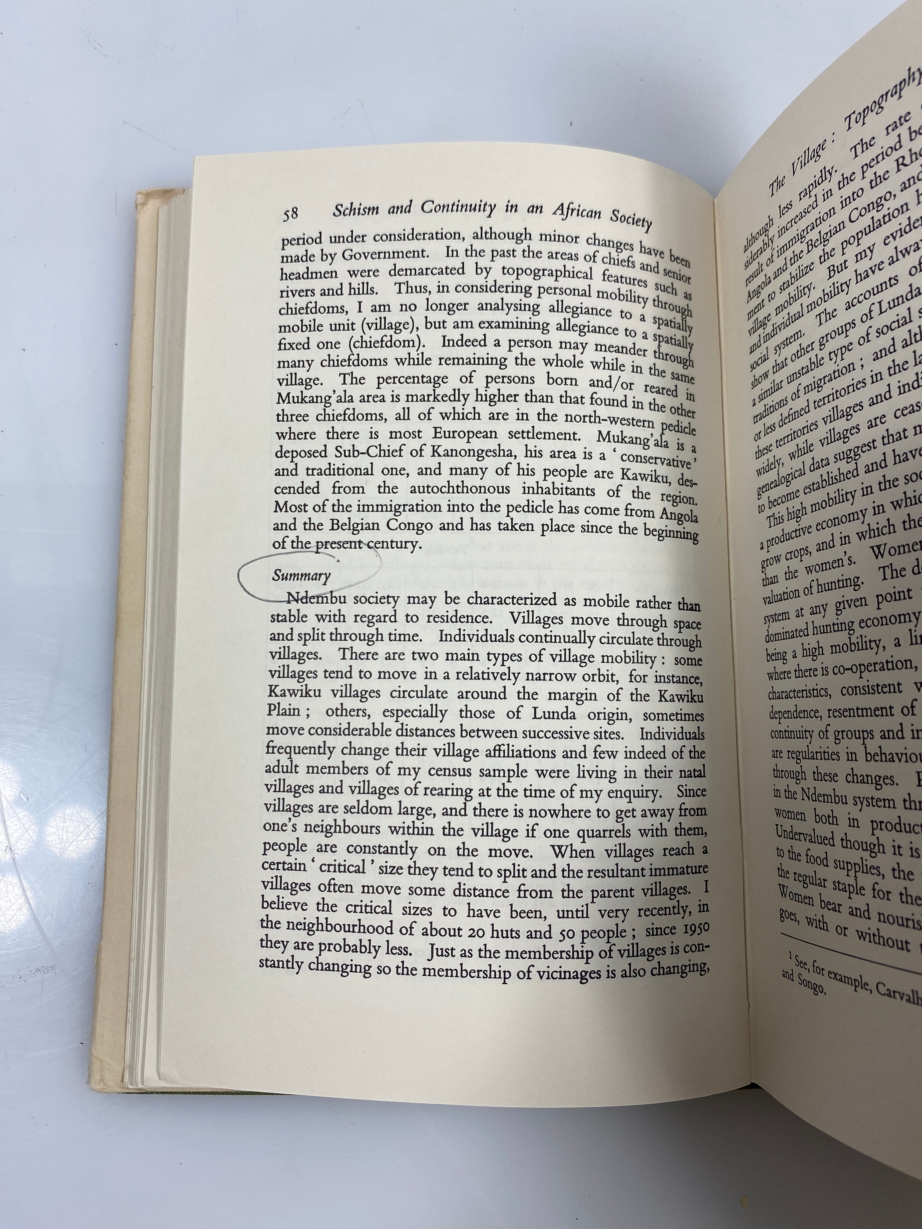 Schism and Continuity in an African Society by Turner 1968 HCDJ