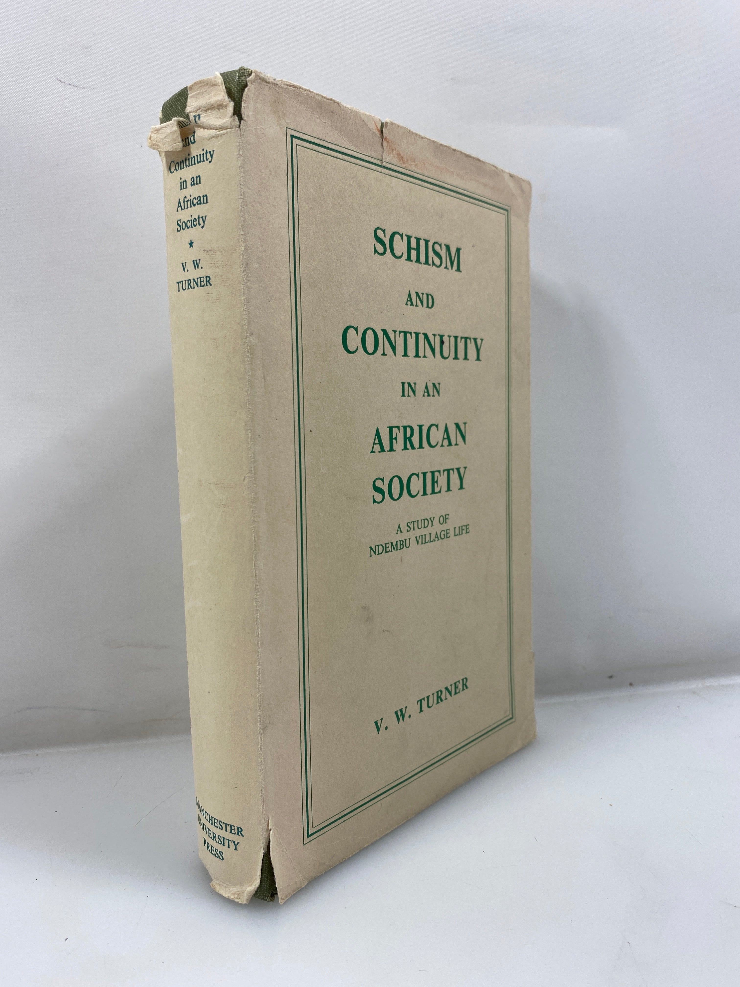 Schism and Continuity in an African Society by Turner 1968 HCDJ