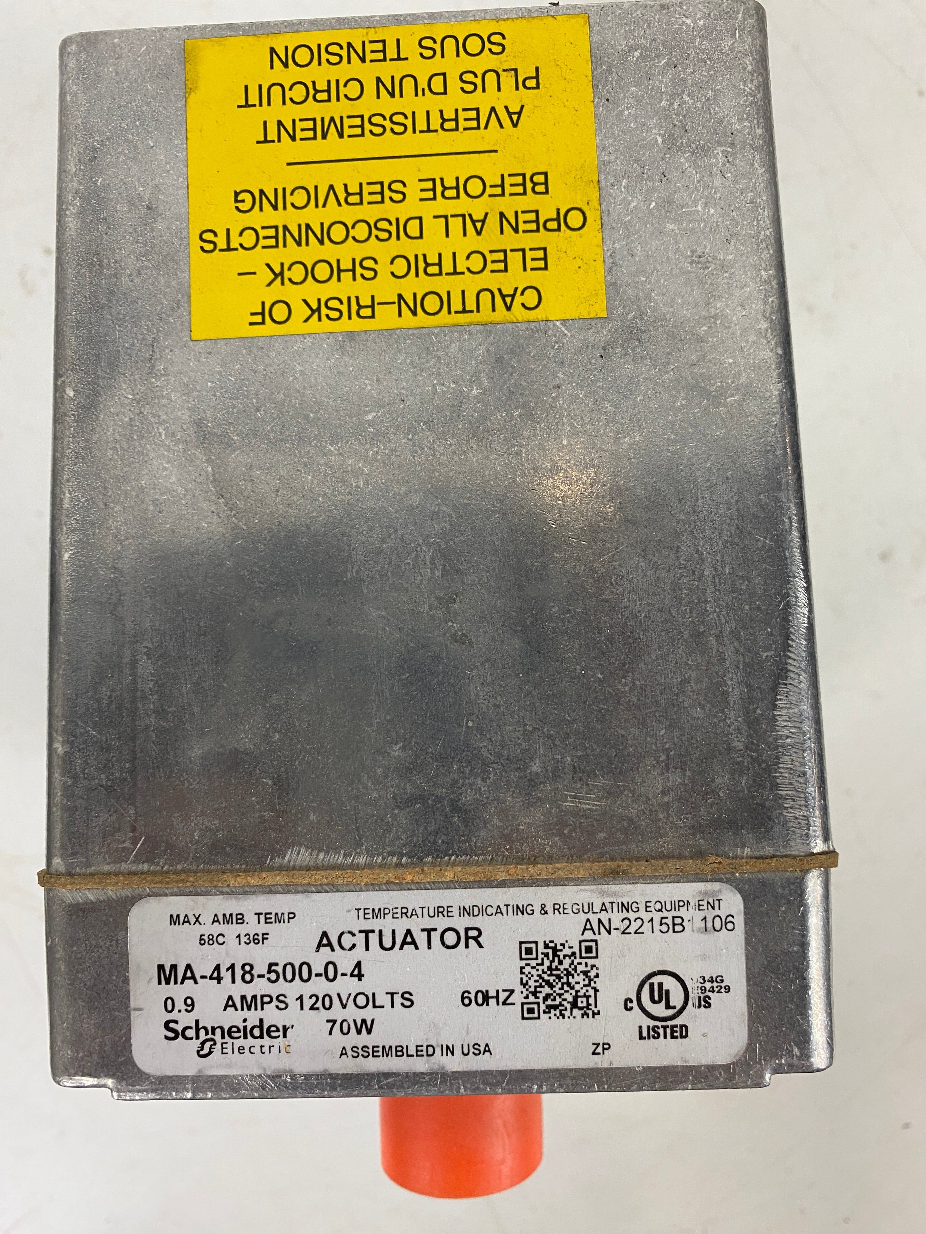 Schneider Electric #MA-418.500.0.4 Actuator