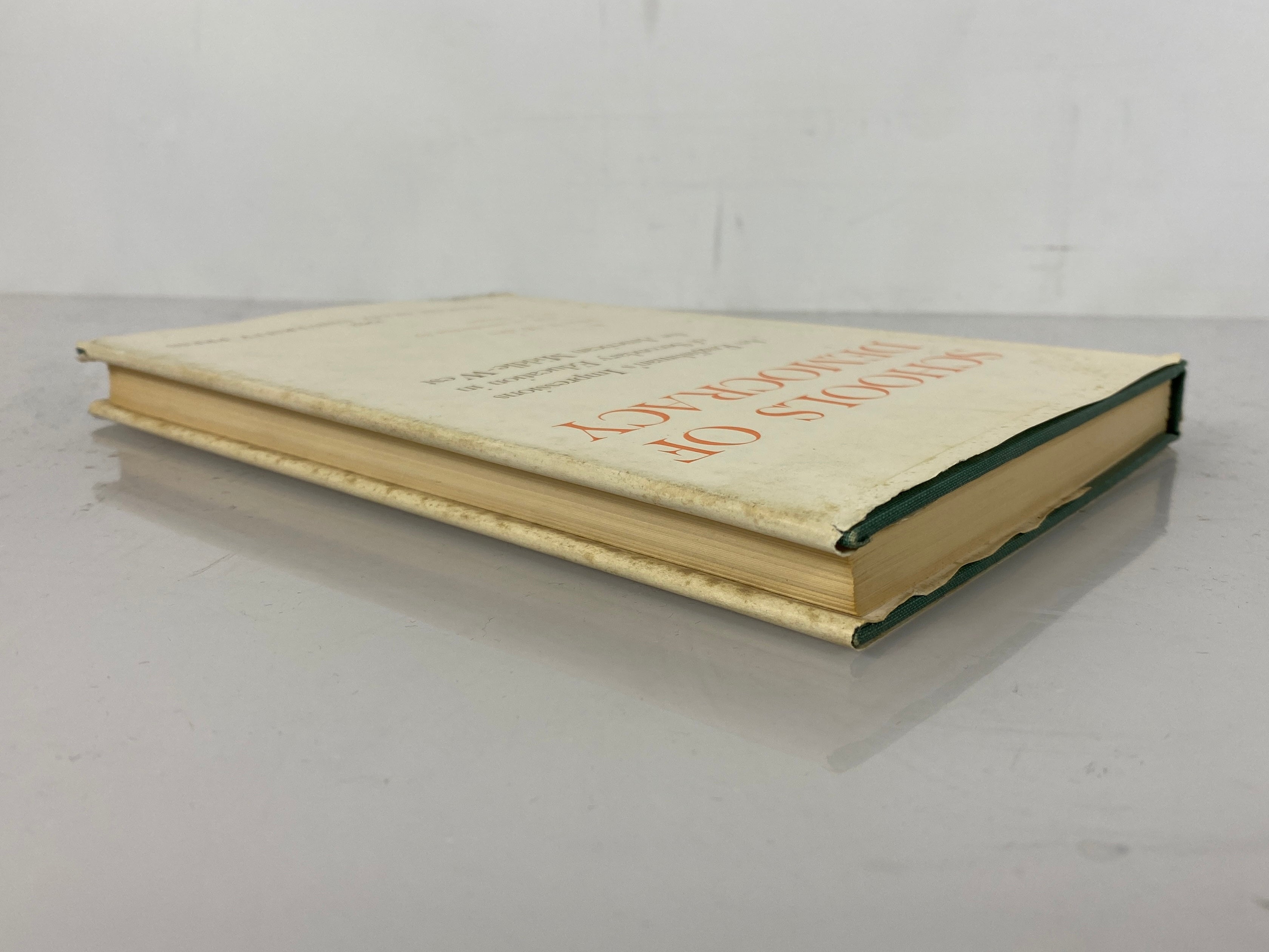 Schools of Democracy John Wales 1962 Secondary Education in the Midwest HCDJ