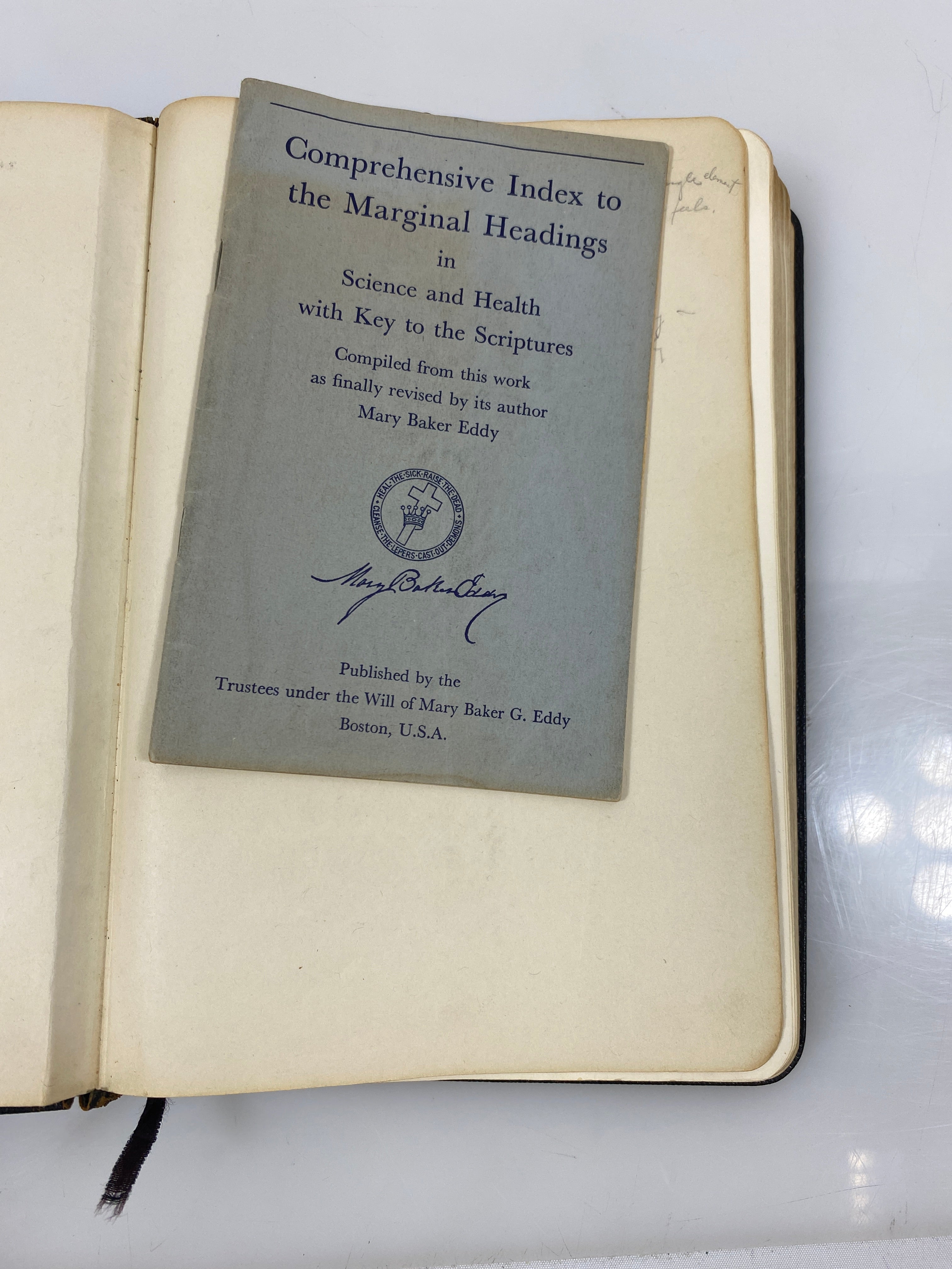 Science and Health with Key to the Scriptures by Eddy 1934 SC