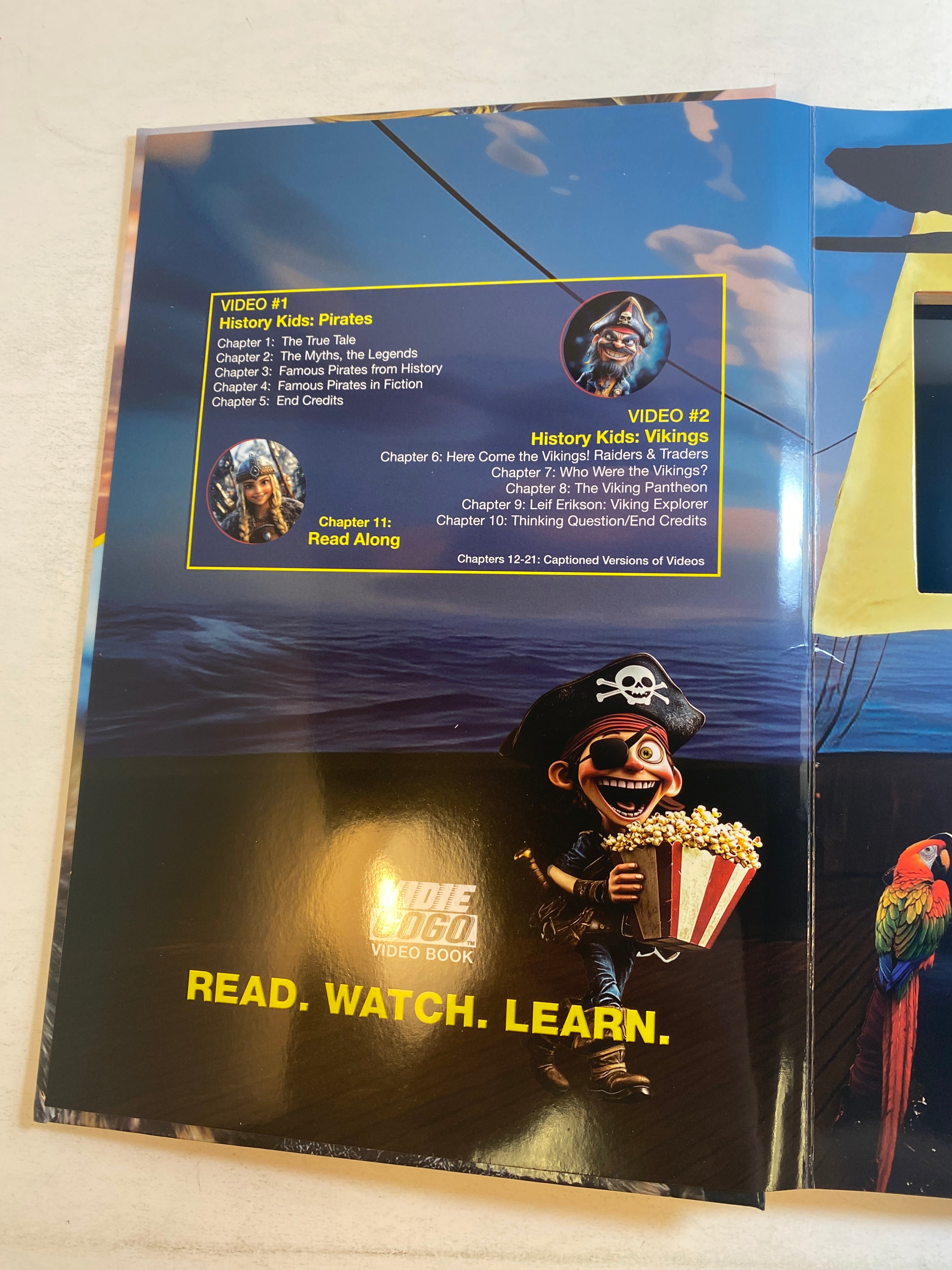 Science Kids Video Book Pirates and Vikings