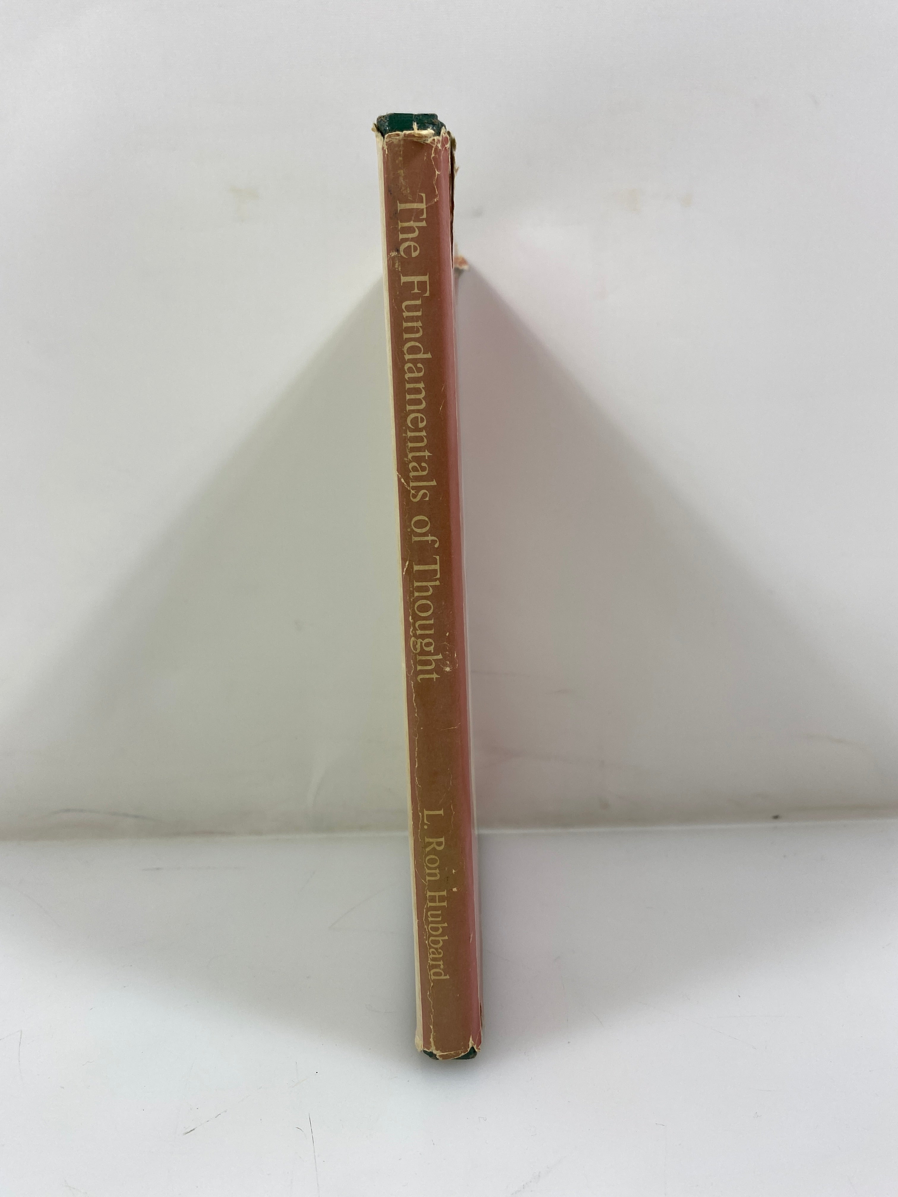 Scientology the Fundamentals of Thought Ron Hubbard 10th Print 1972 HCDJ