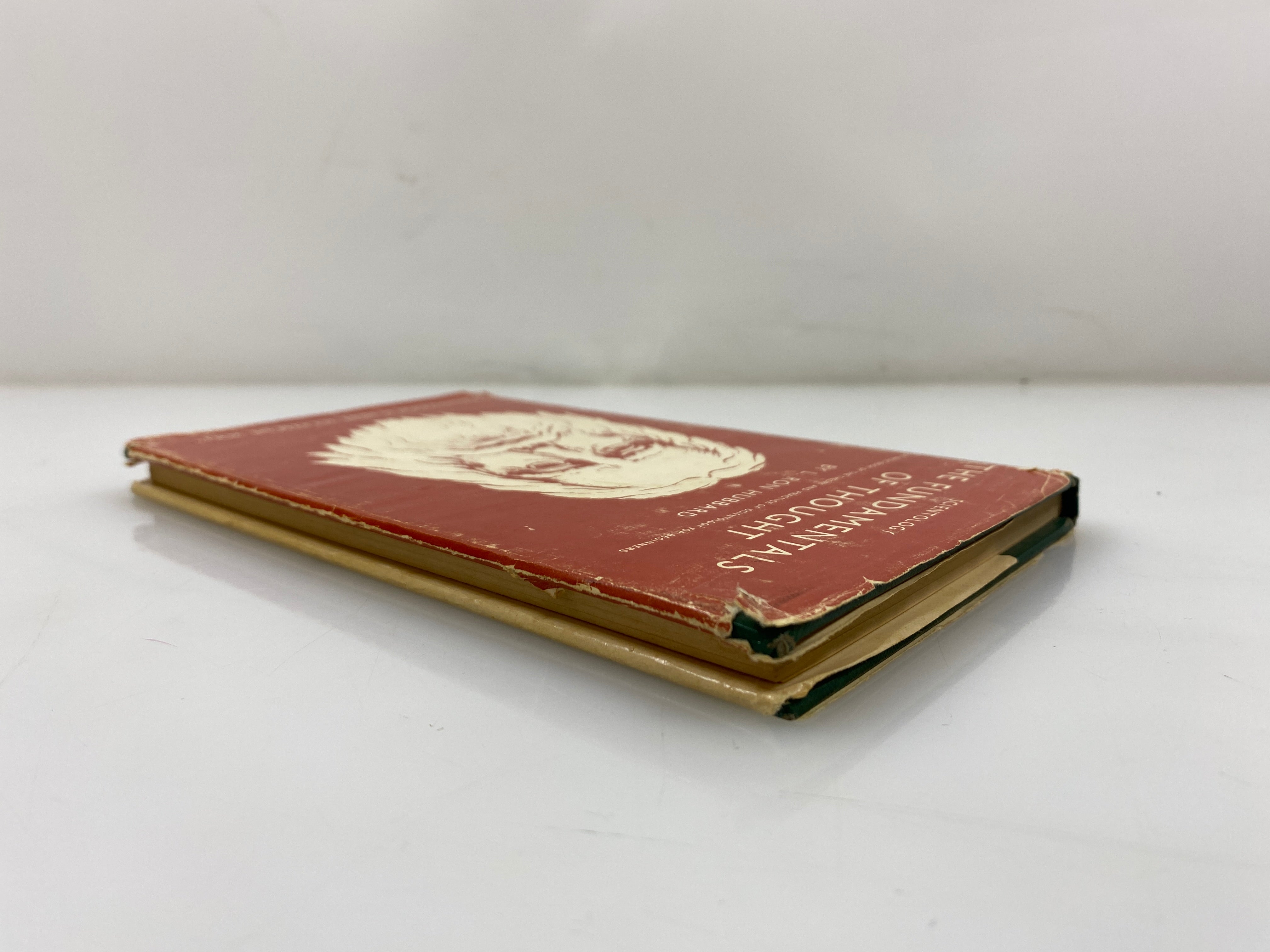 Scientology the Fundamentals of Thought Ron Hubbard 10th Print 1972 HCDJ