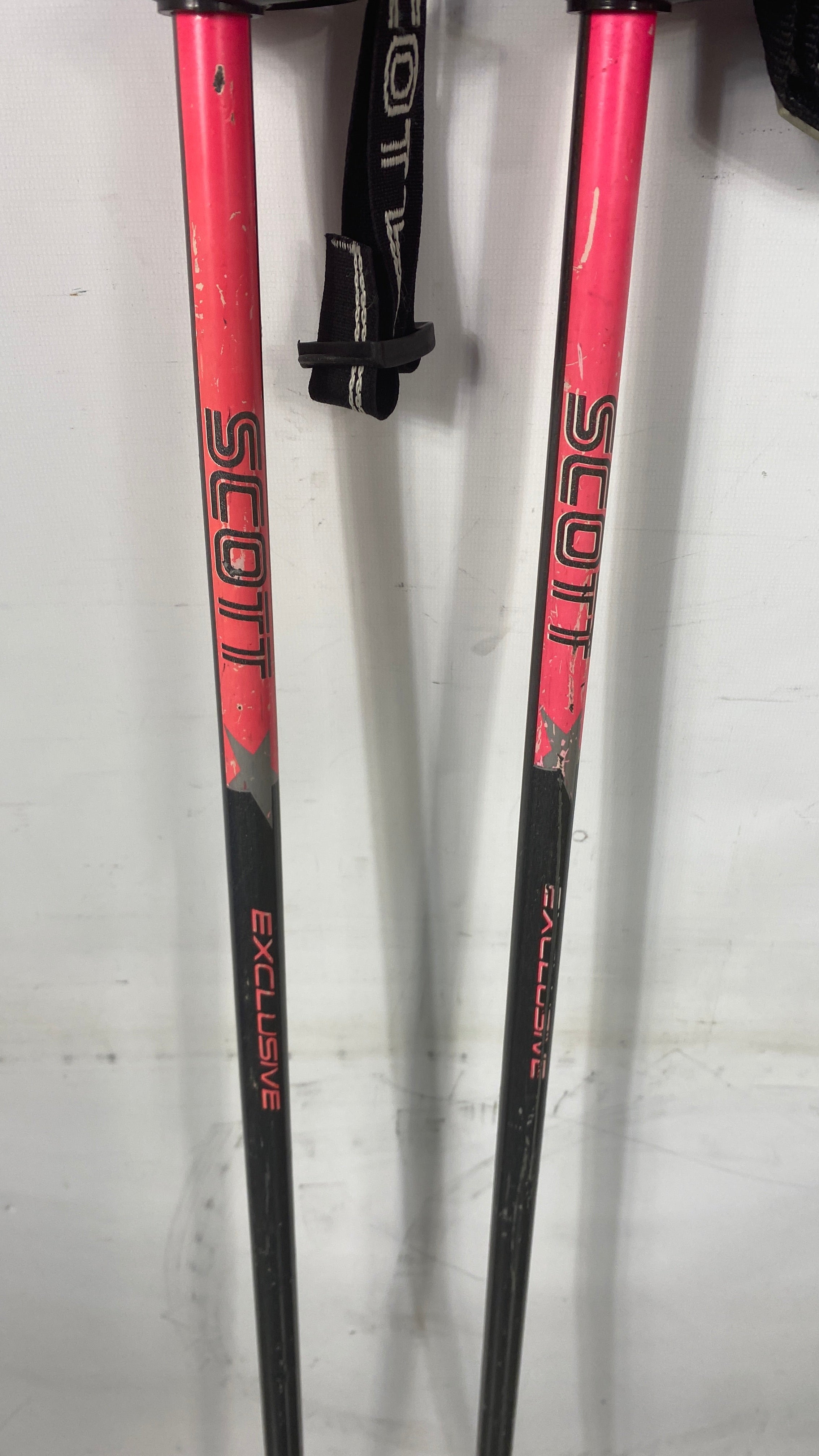 Scott Exclusive Pink and Black Ski Poles