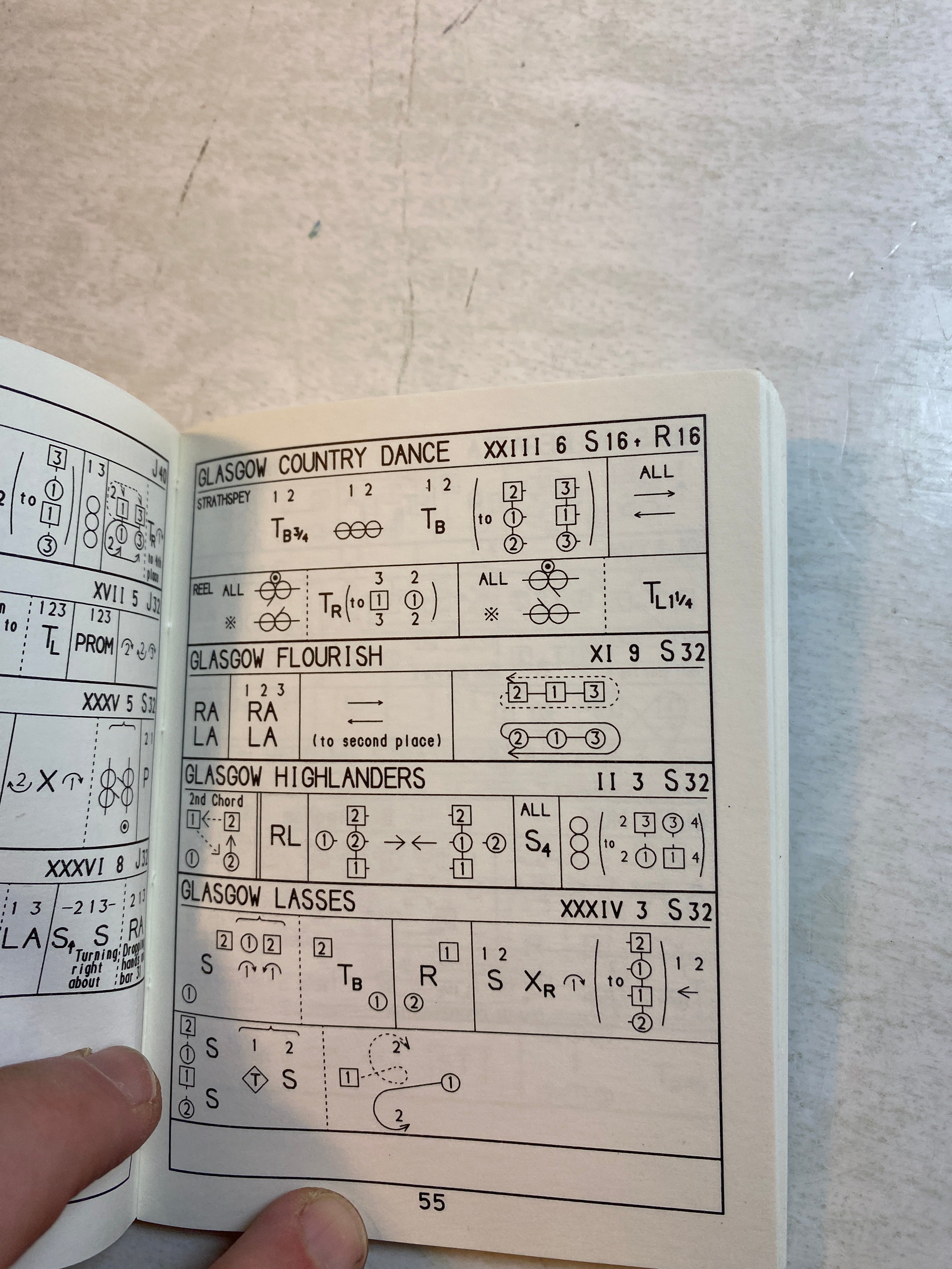 Scottish Country Dances in Diagrams 1992 SC