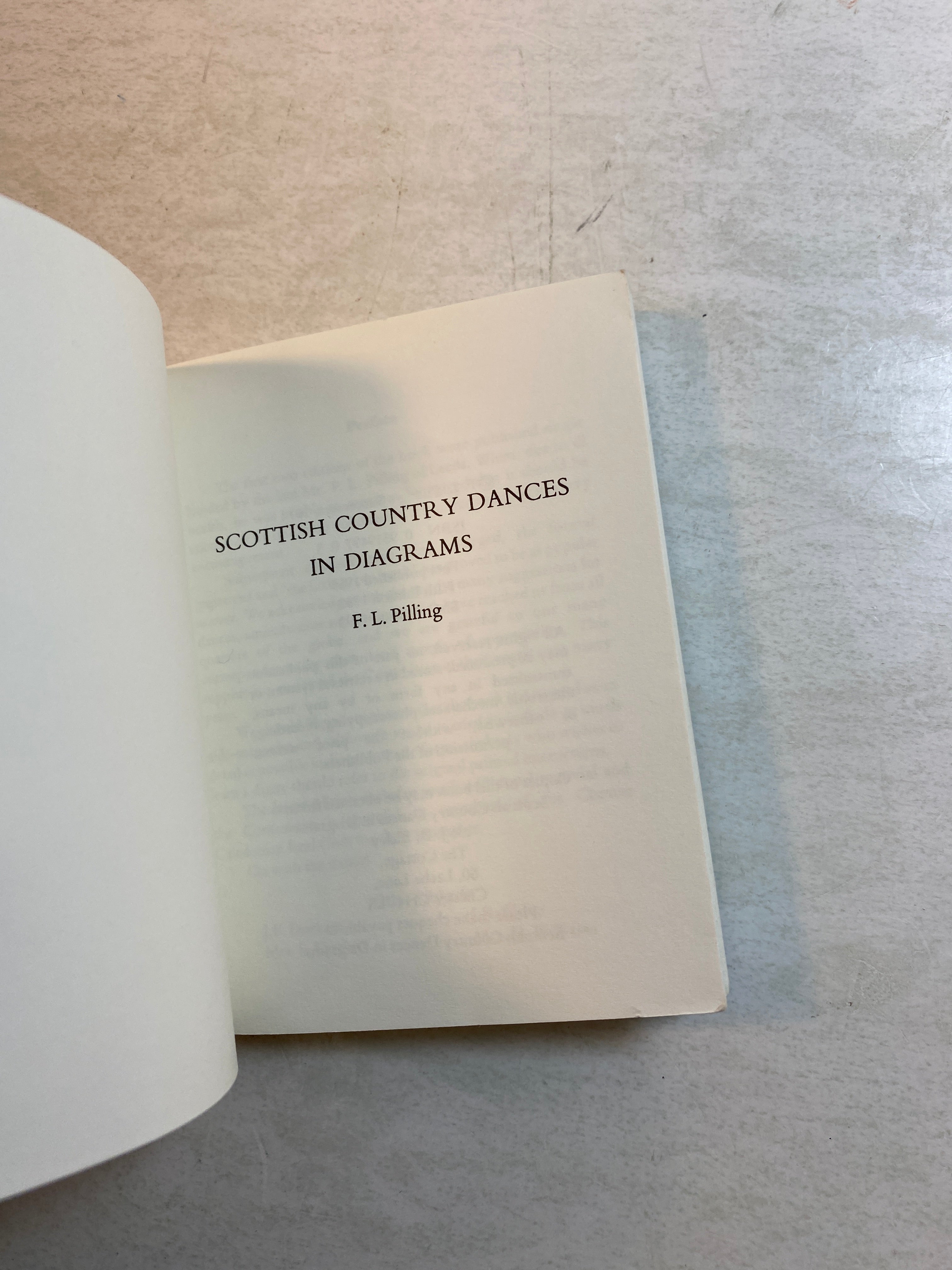 Scottish Country Dances in Diagrams 1992 SC