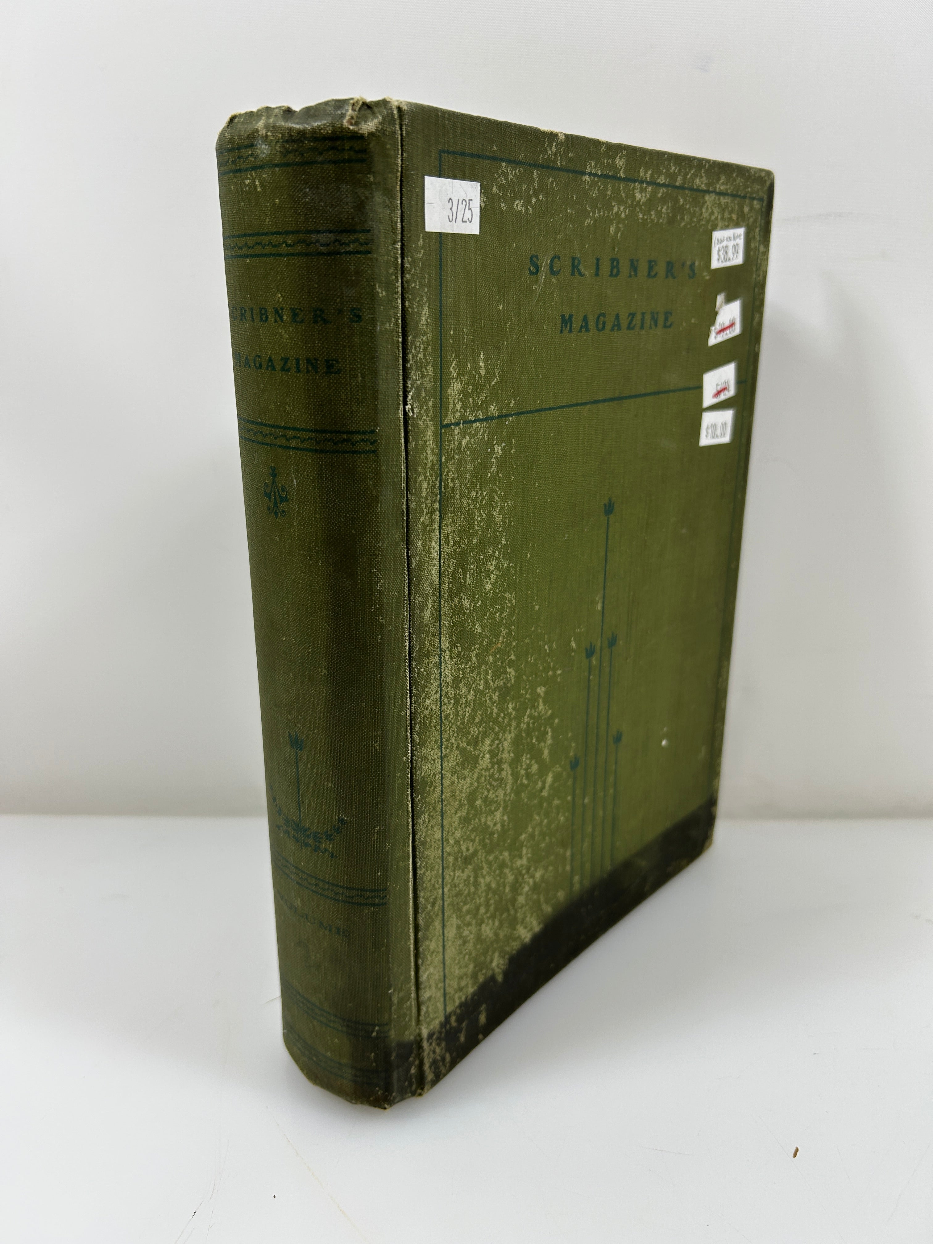 Scribner's Magazines Jan-March 1900 in Weiss Binder