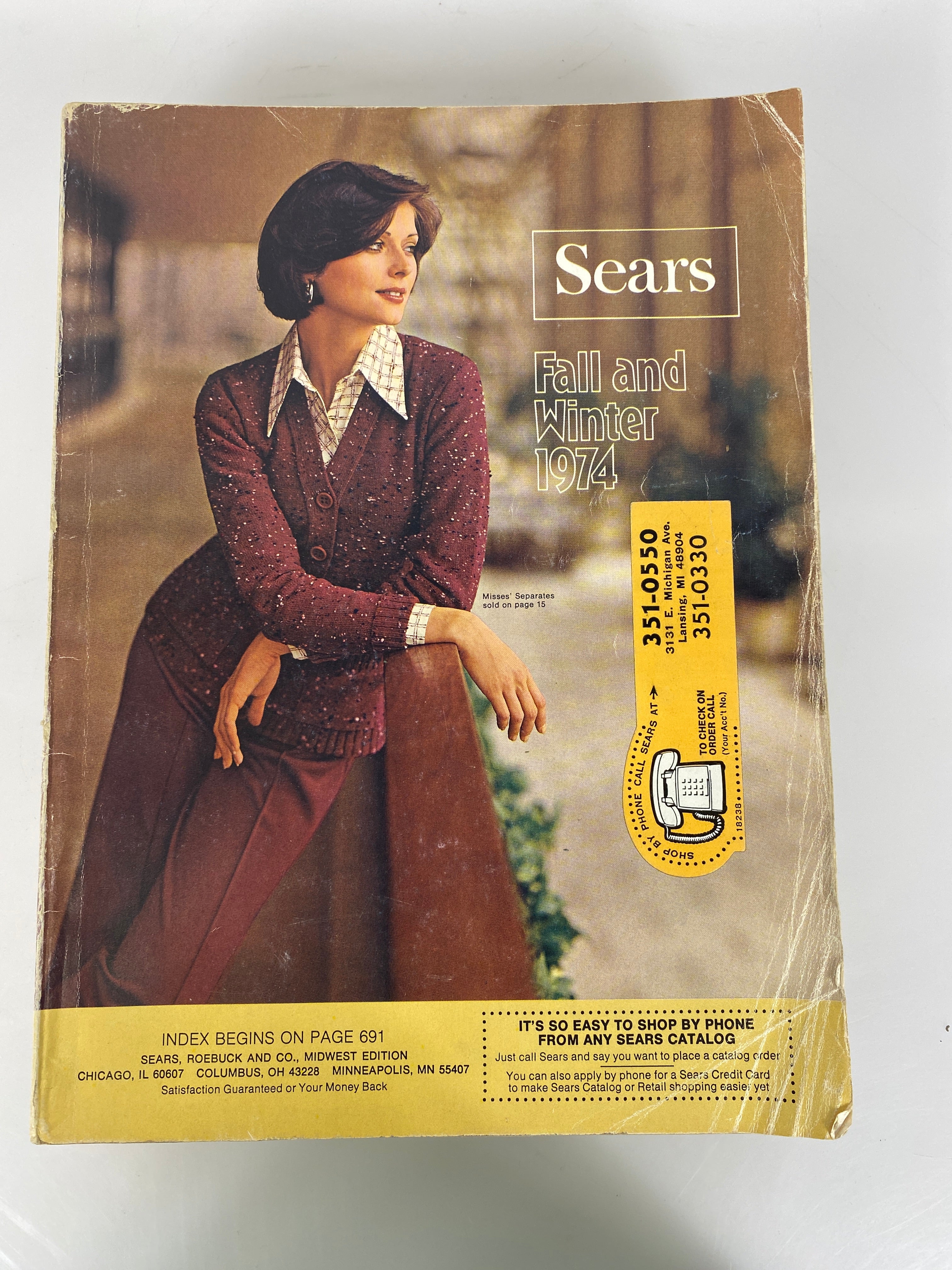 Sears Fall and Winter 1974 Catalog 1559 pages