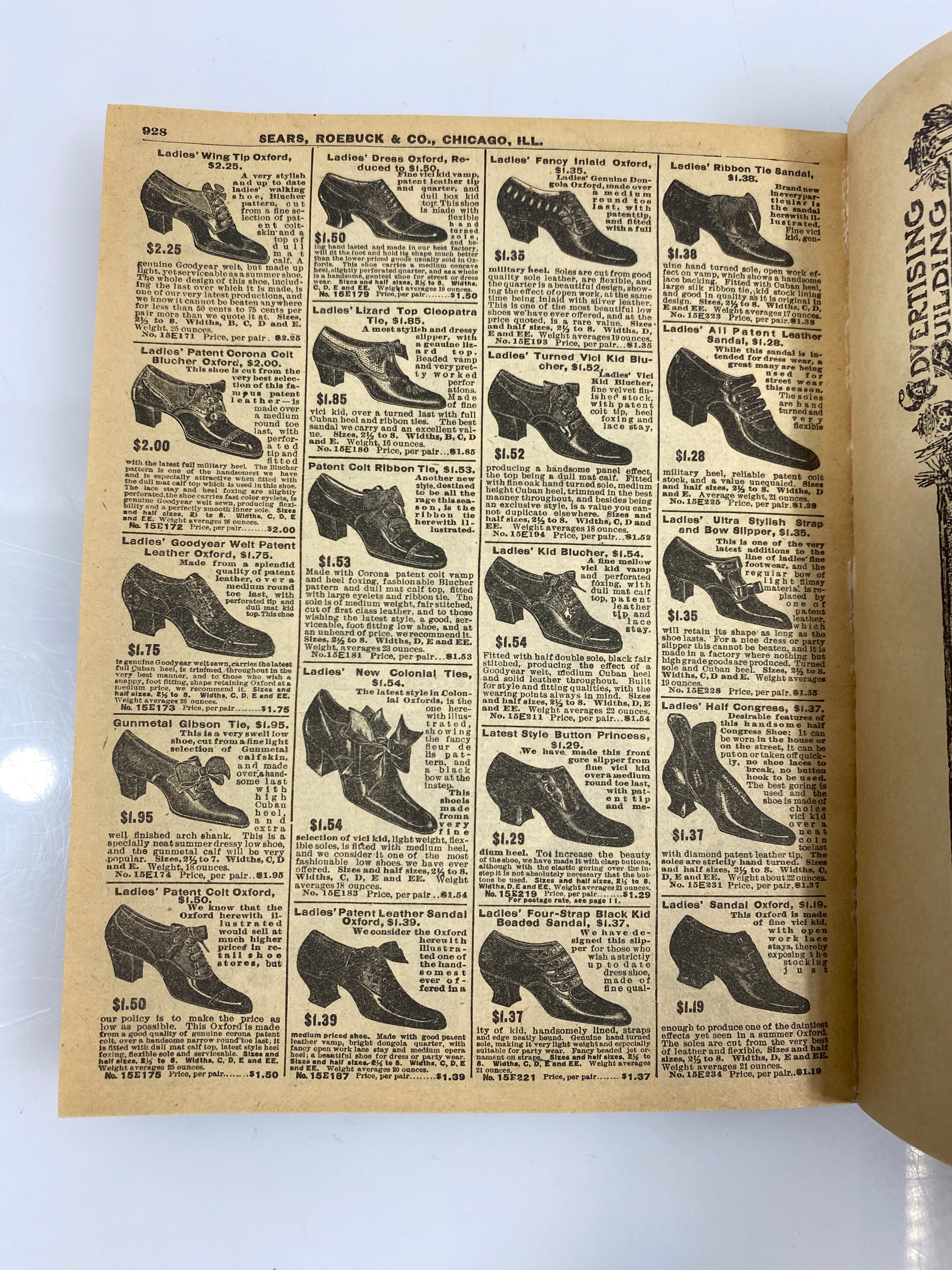 Sears, Roebuck & Co. 1909 Catalog 1979 SC