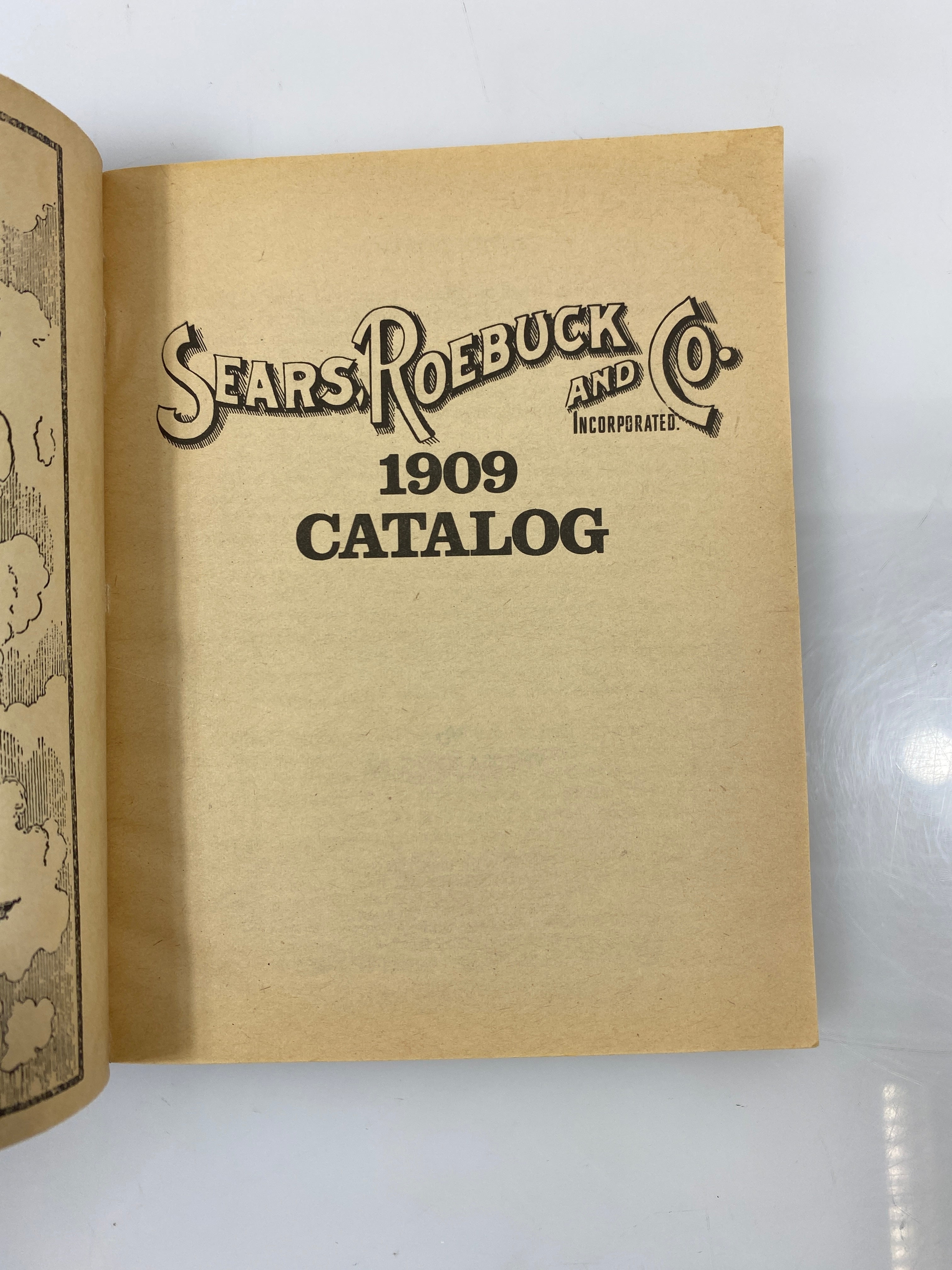 Sears, Roebuck & Co. 1909 Catalog 1979 SC