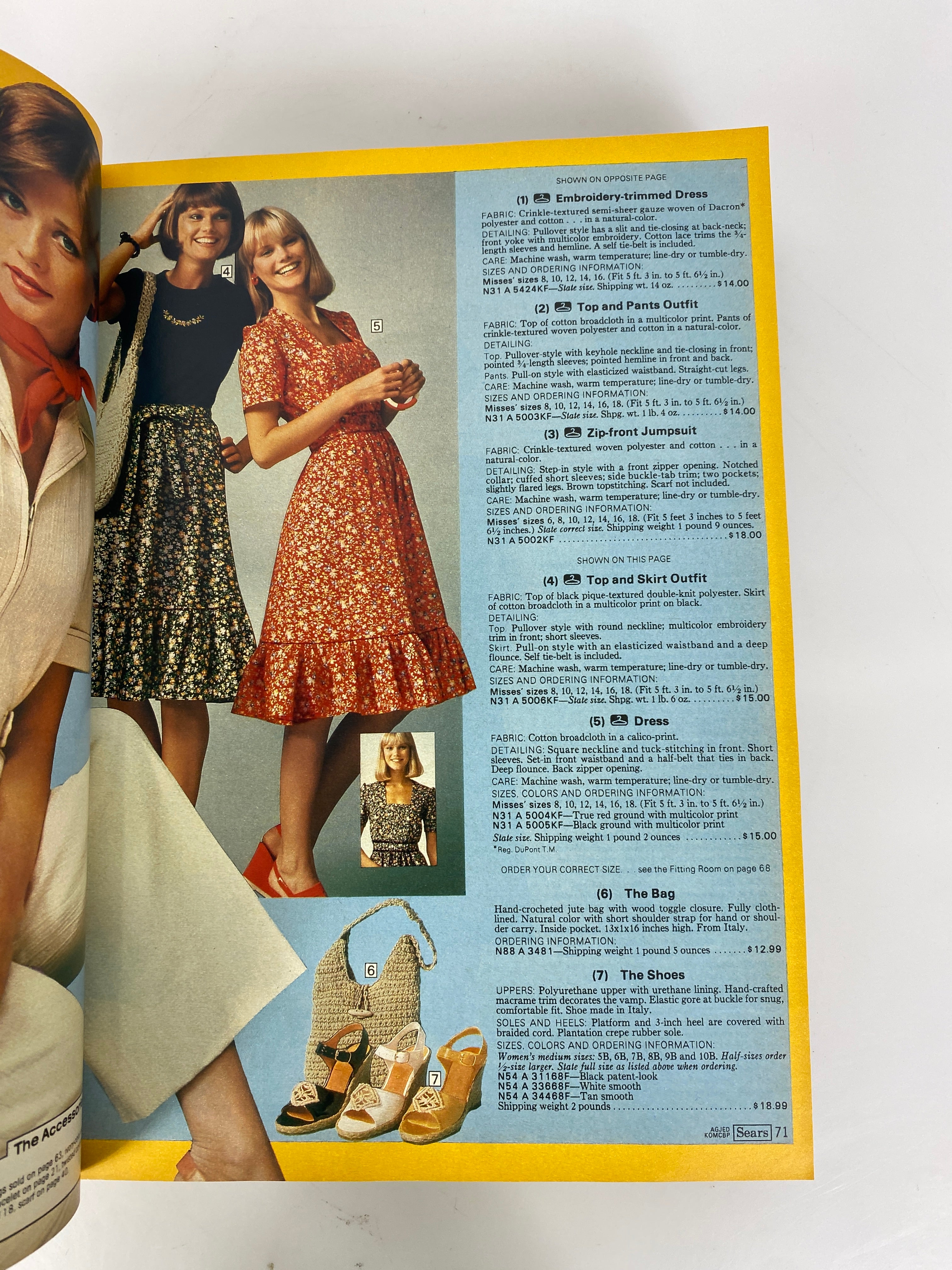 Sears Spring and Summer Catalog 1977 1431 pages