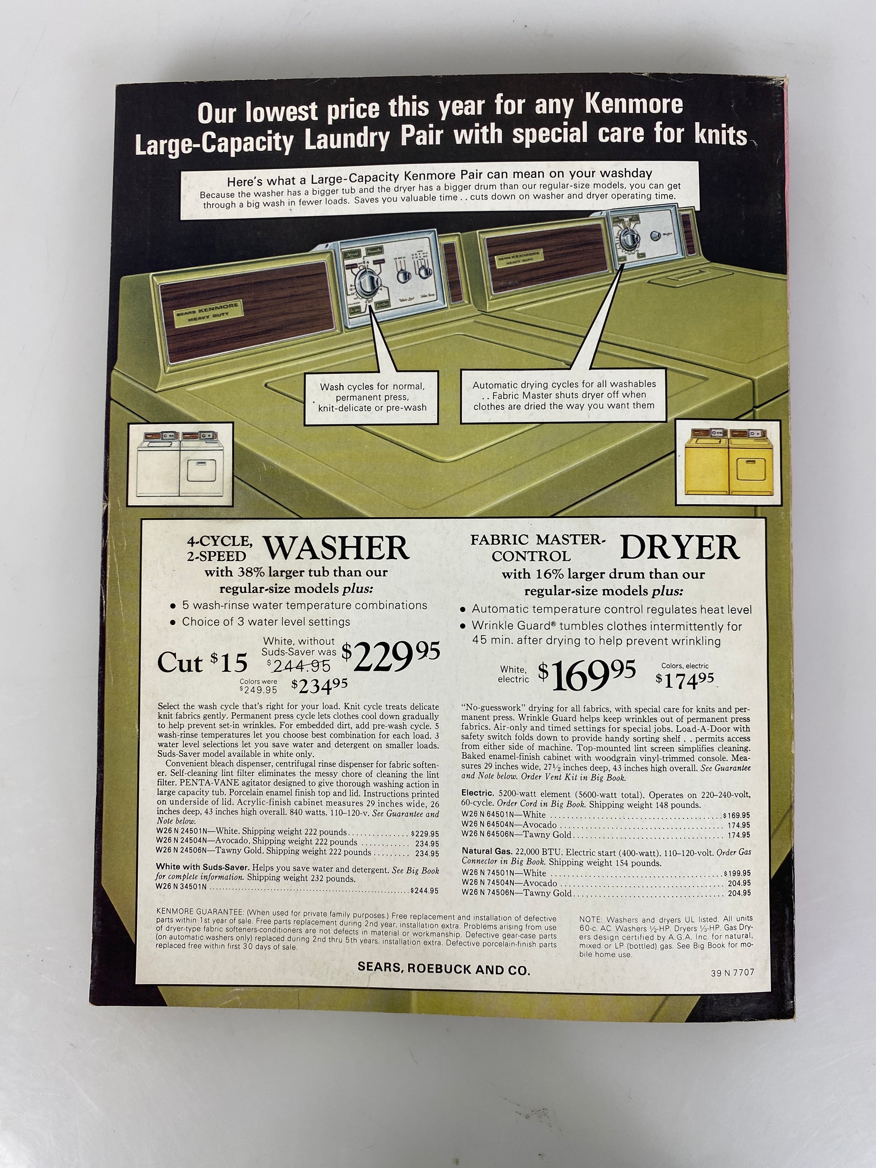 Sears Wish Book Catalog Christmas Season 1974 593 pages