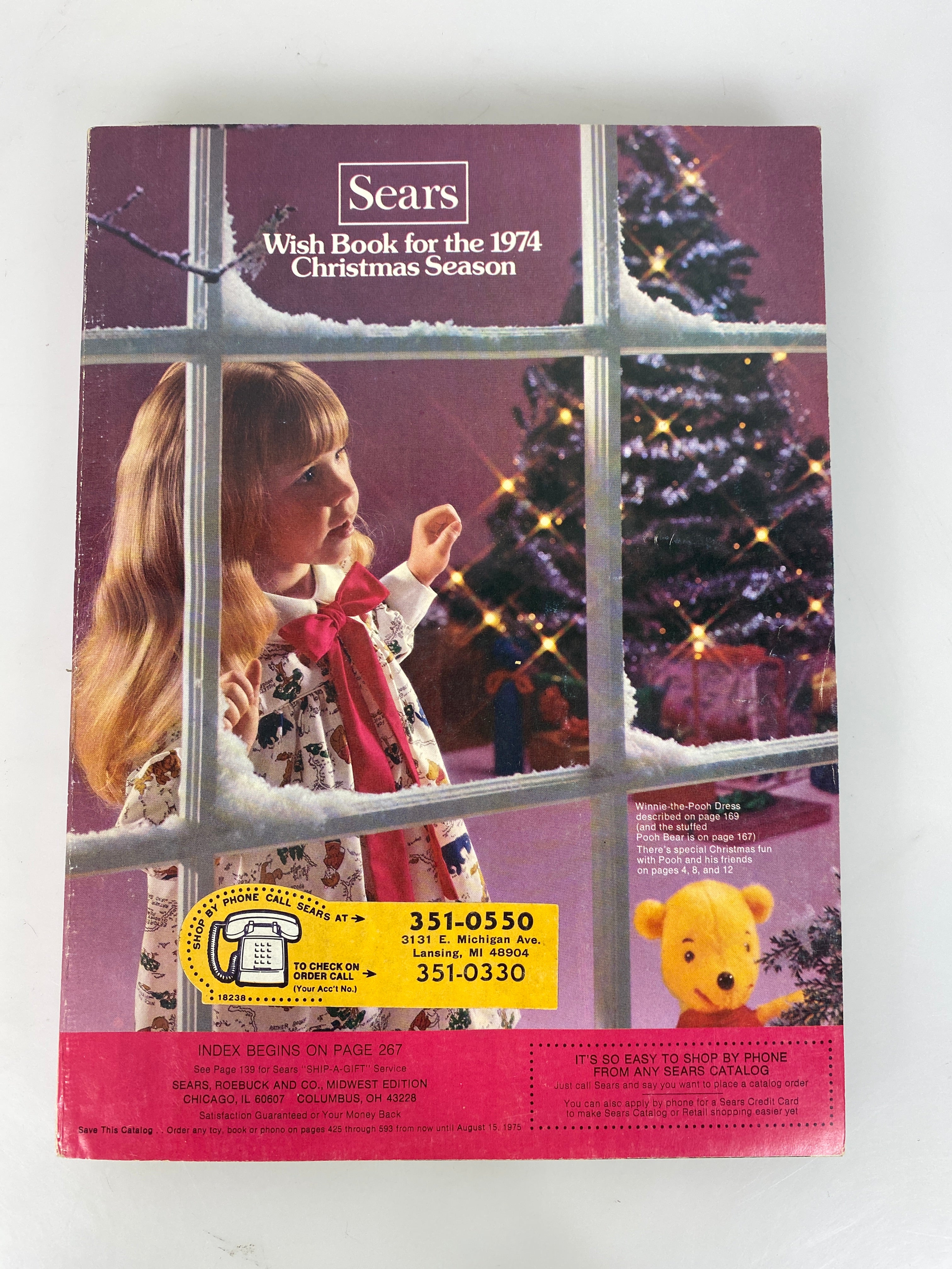Sears Wish Book Catalog Christmas Season 1974 593 pages