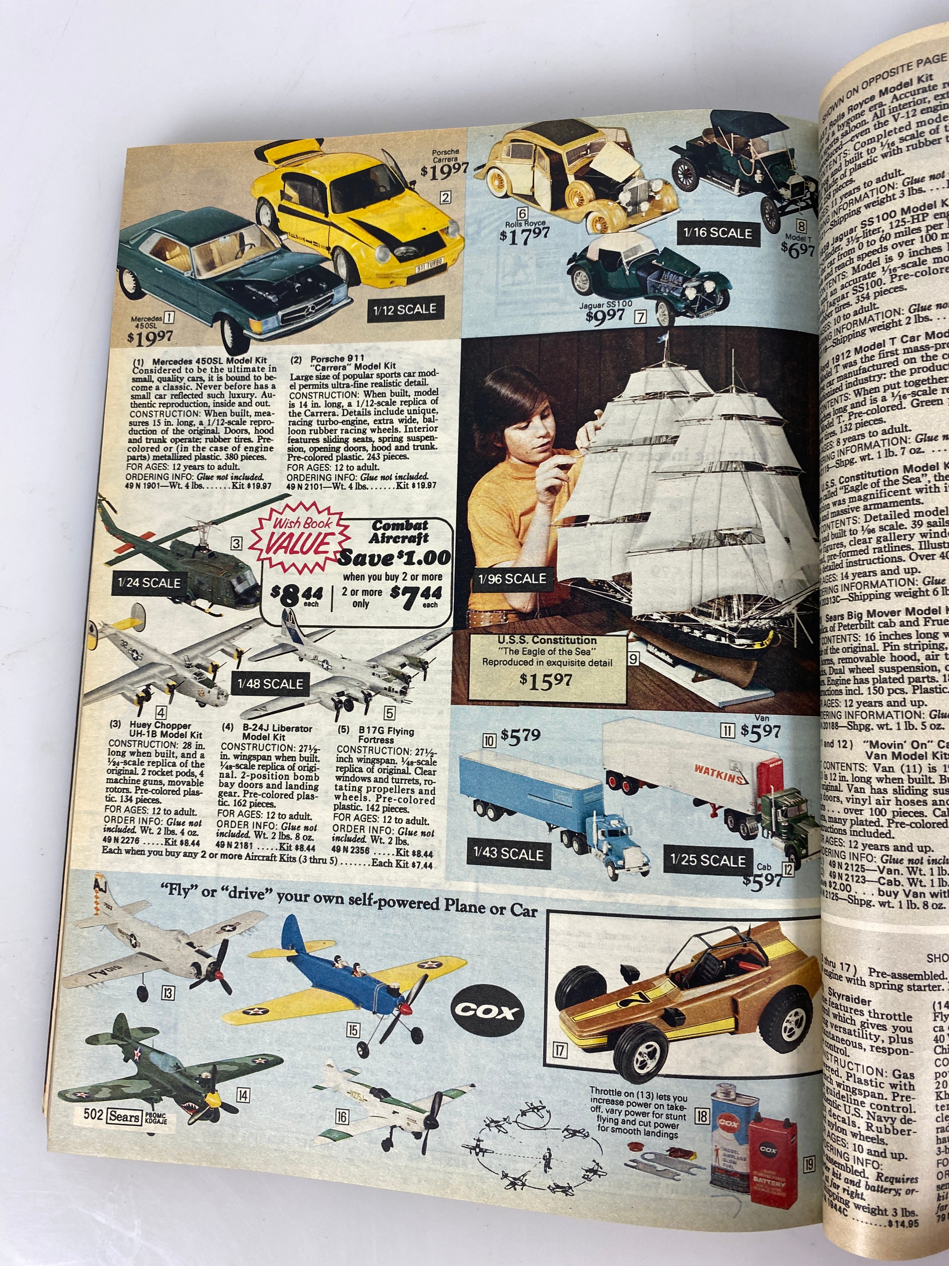 Sears Wish Book for 1976 Christmas Season 619 pages