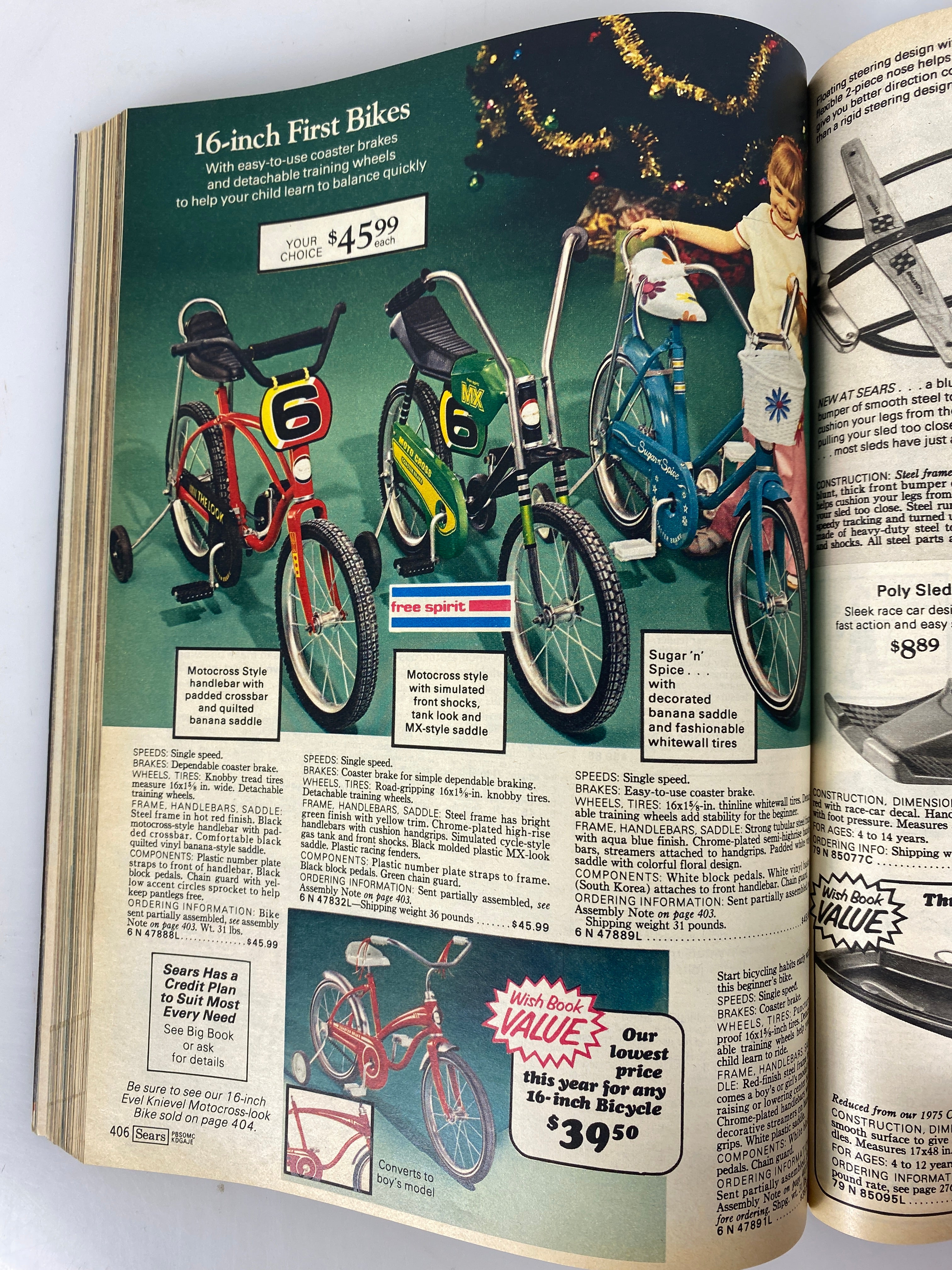 Sears Wish Book for 1976 Christmas Season 619 pages