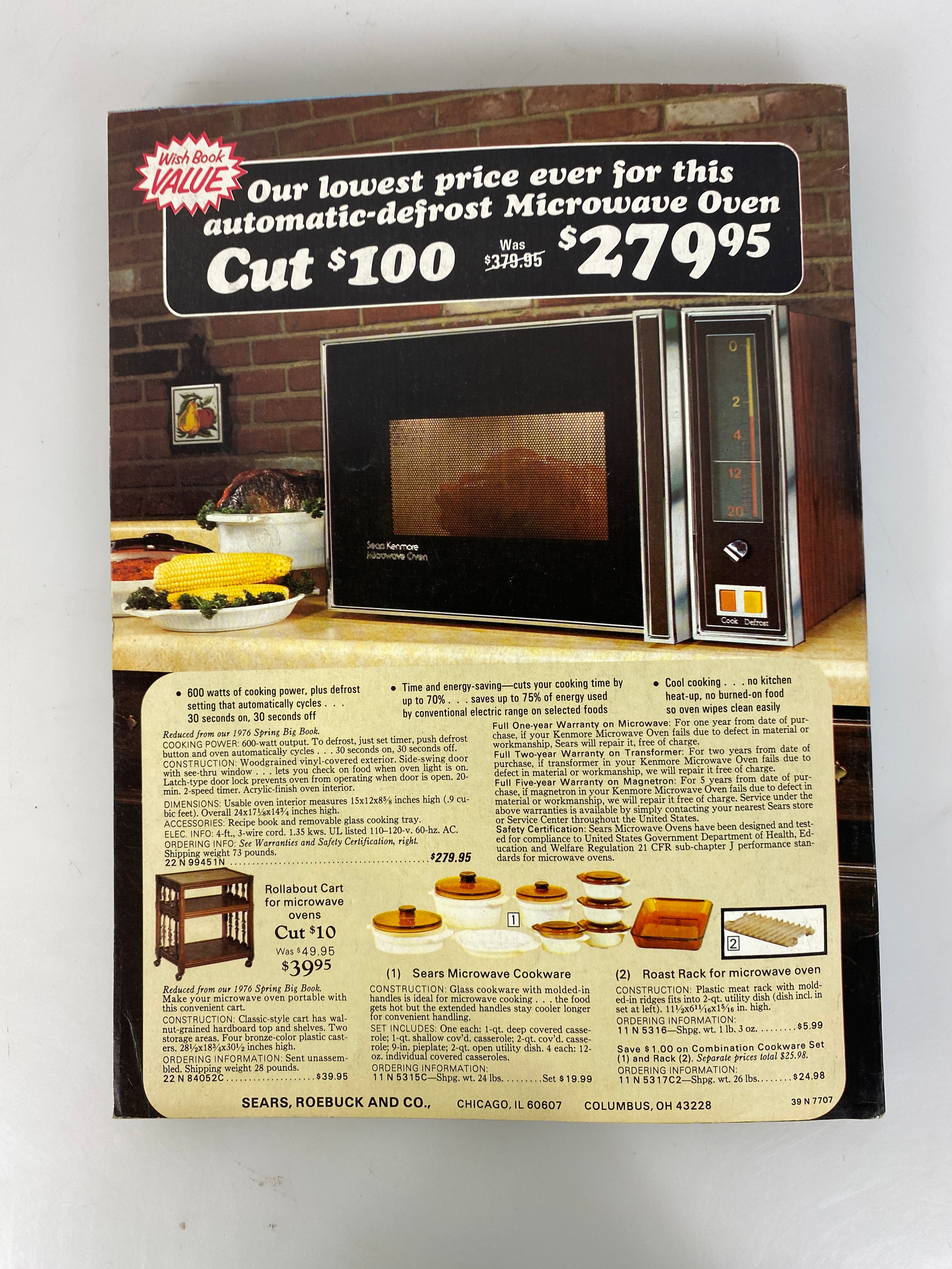 Sears Wish Book for 1976 Christmas Season 619 pages