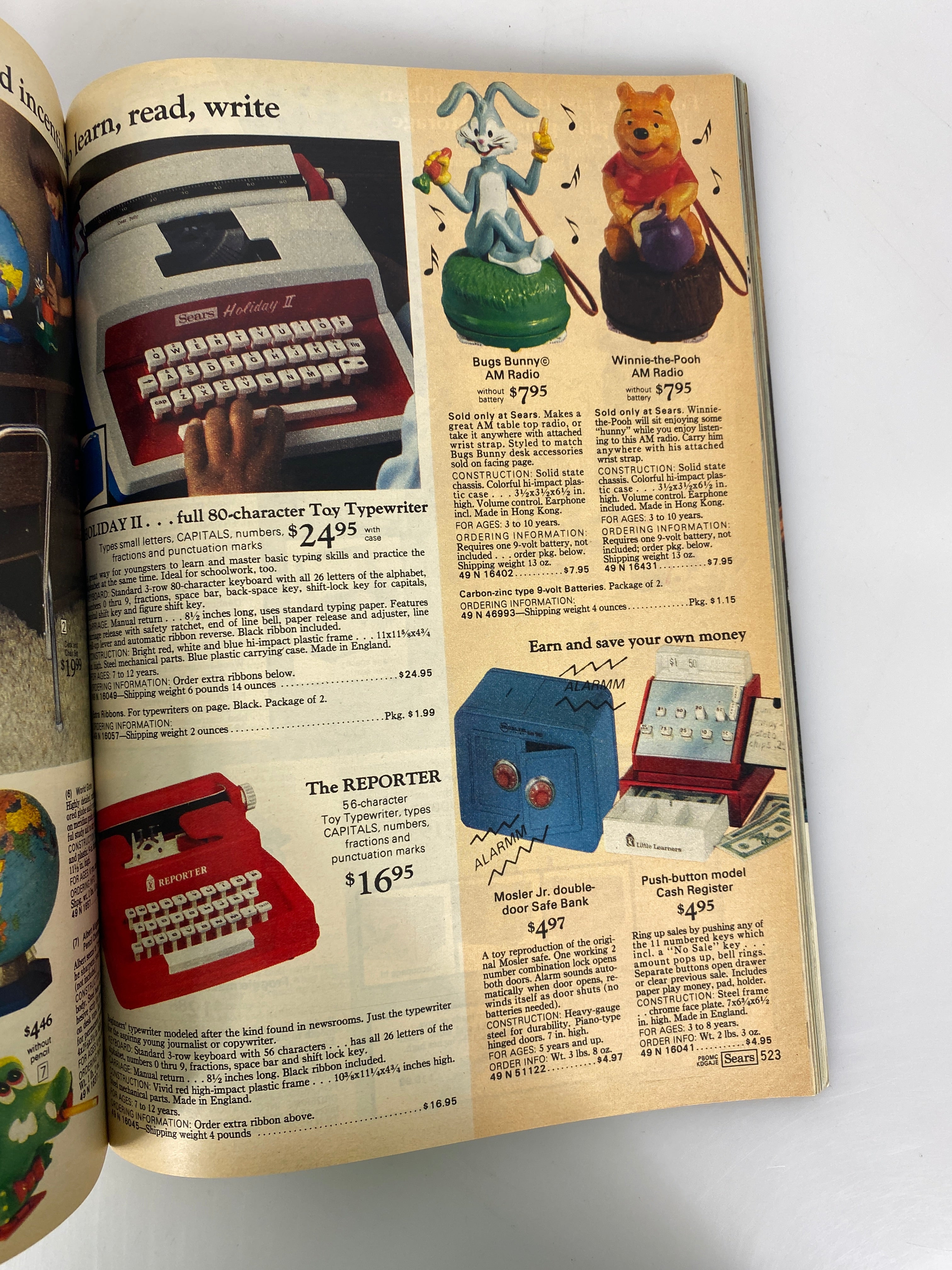 Sears Wish Book for 1976 Christmas Season 619 pages