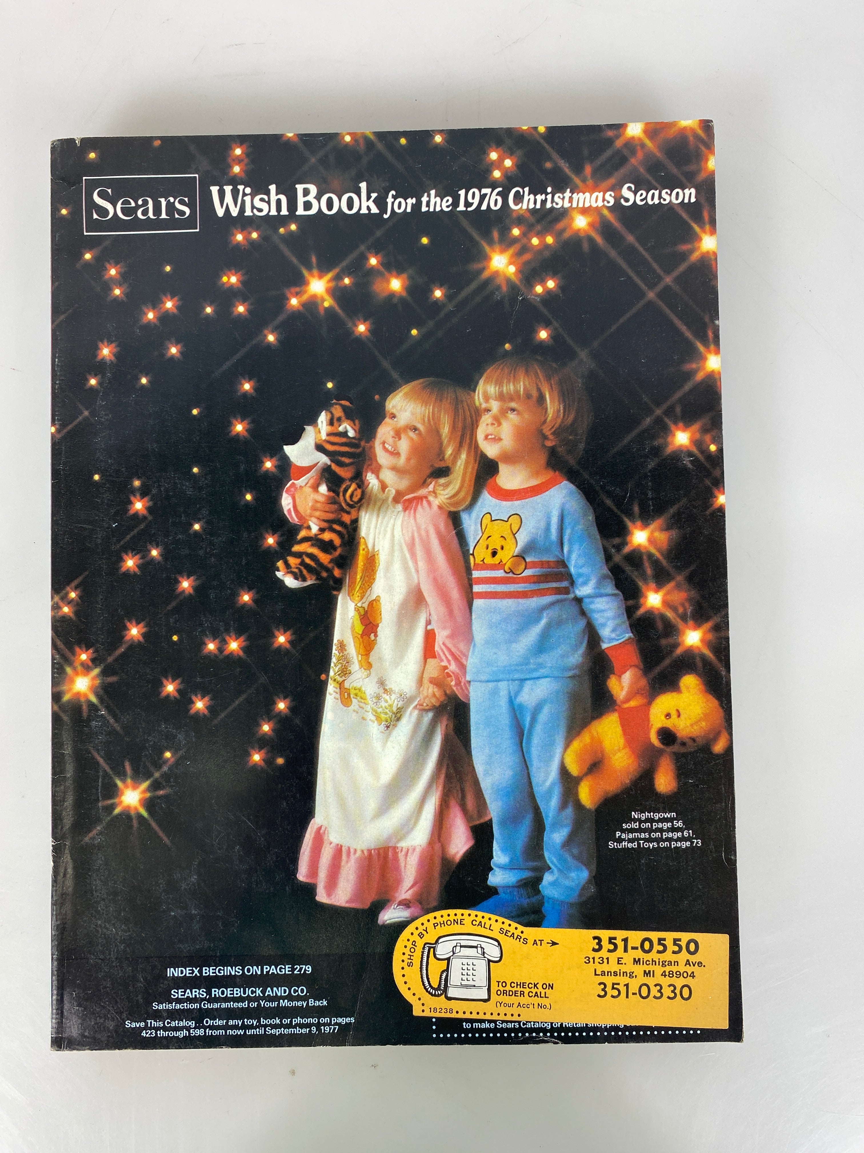 Sears Wish Book for 1976 Christmas Season 619 pages