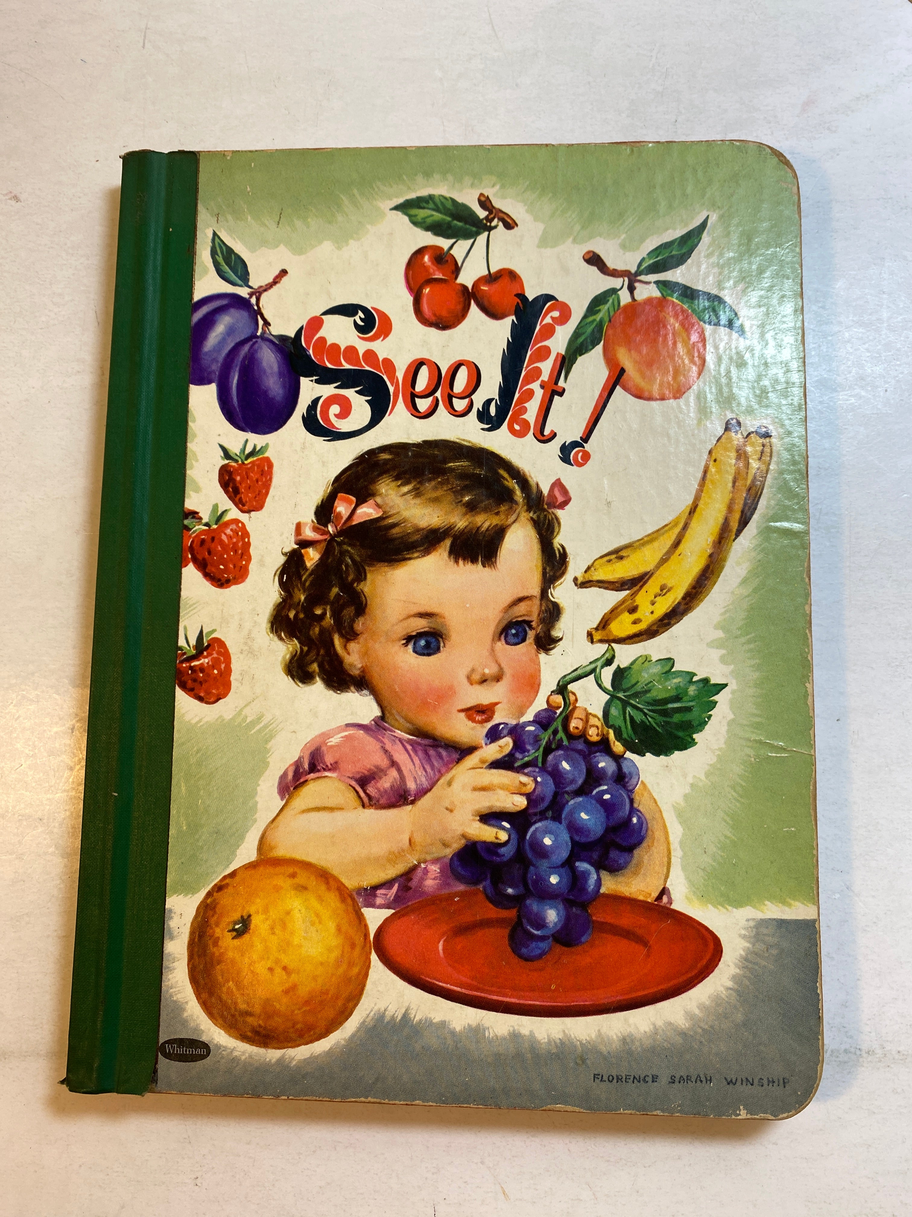 See It Whitman 1952 Vintage Board Book