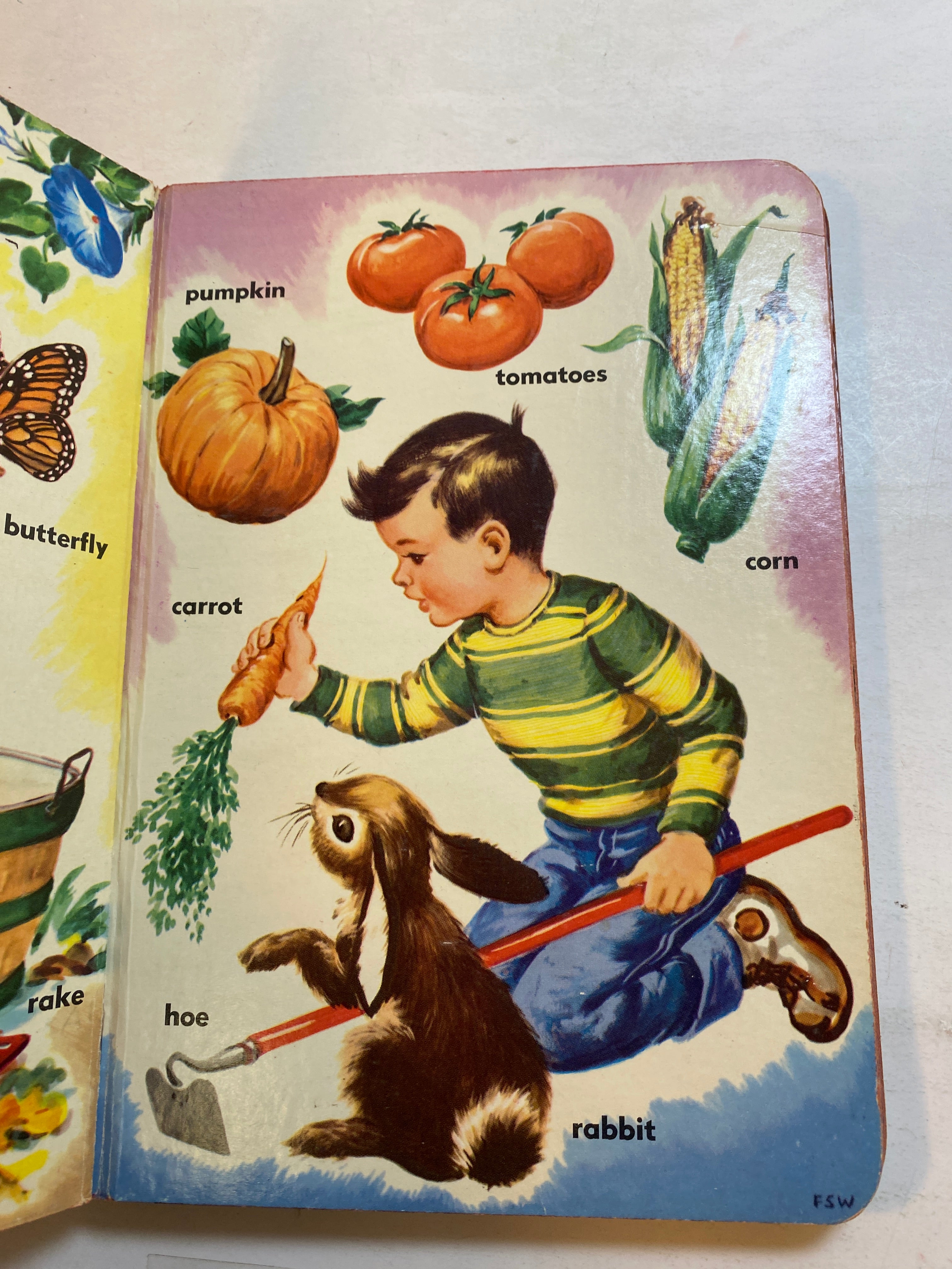 See It Whitman 1952 Vintage Board Book