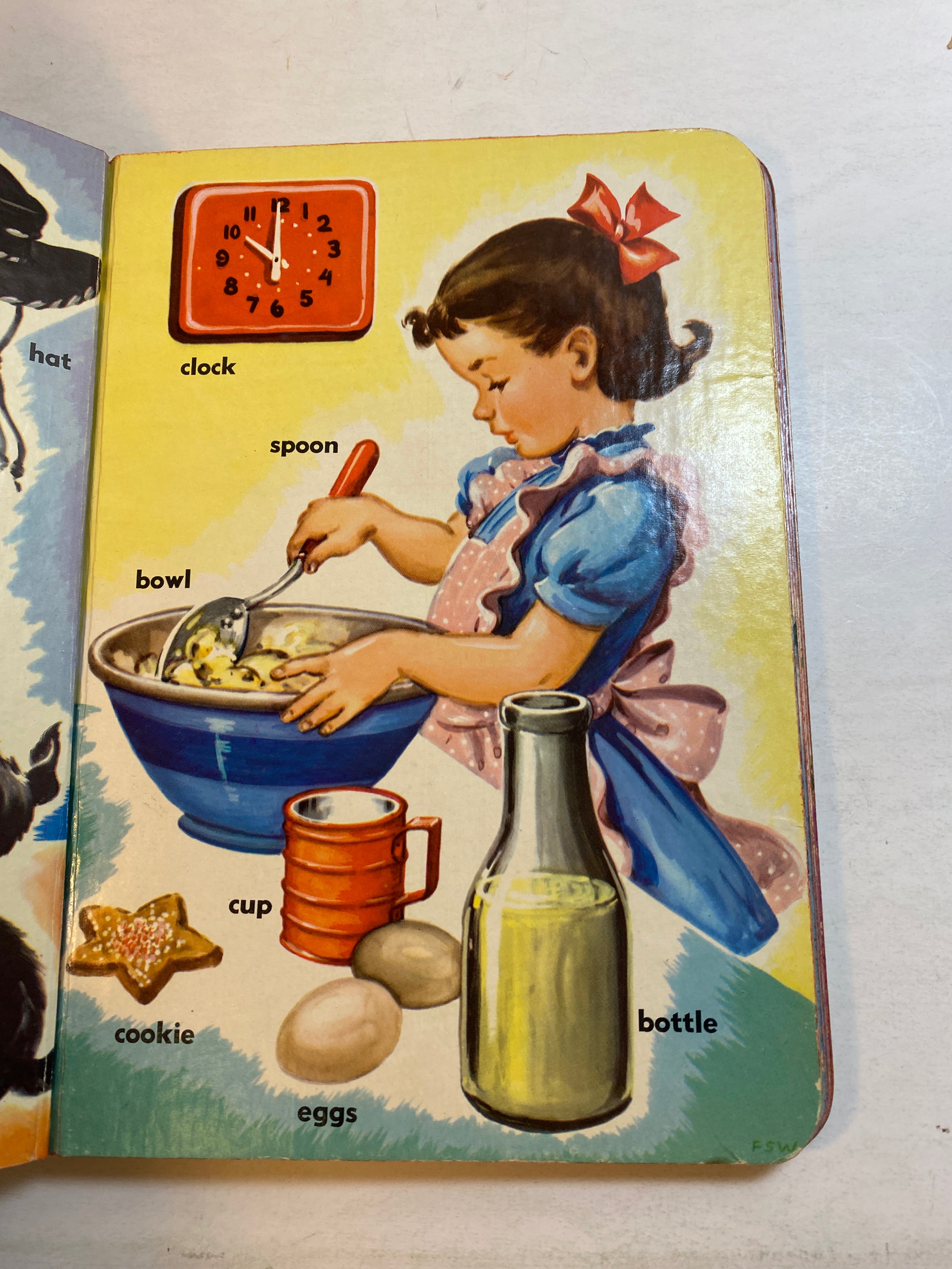 See It Whitman 1952 Vintage Board Book