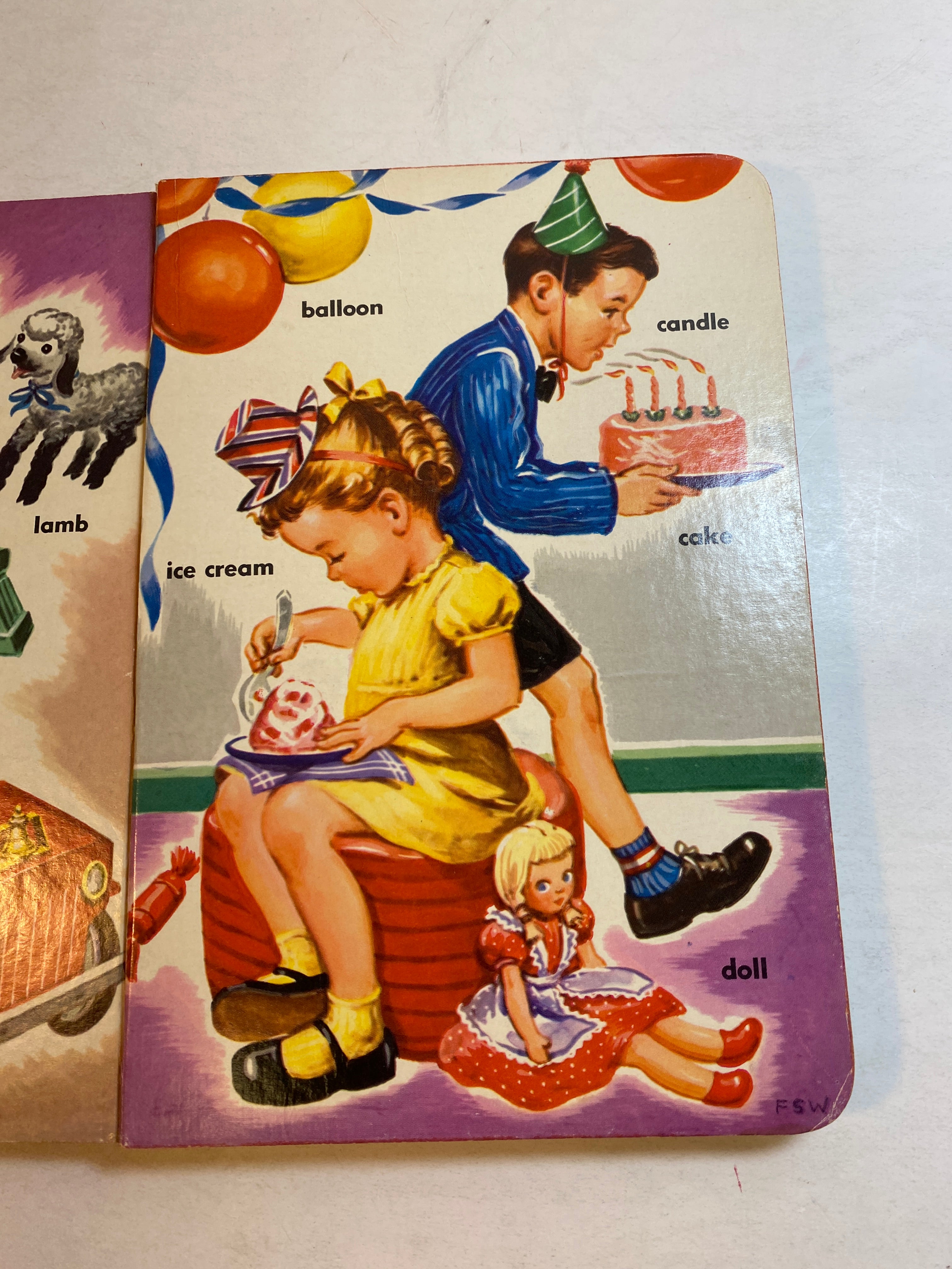 See It Whitman 1952 Vintage Board Book