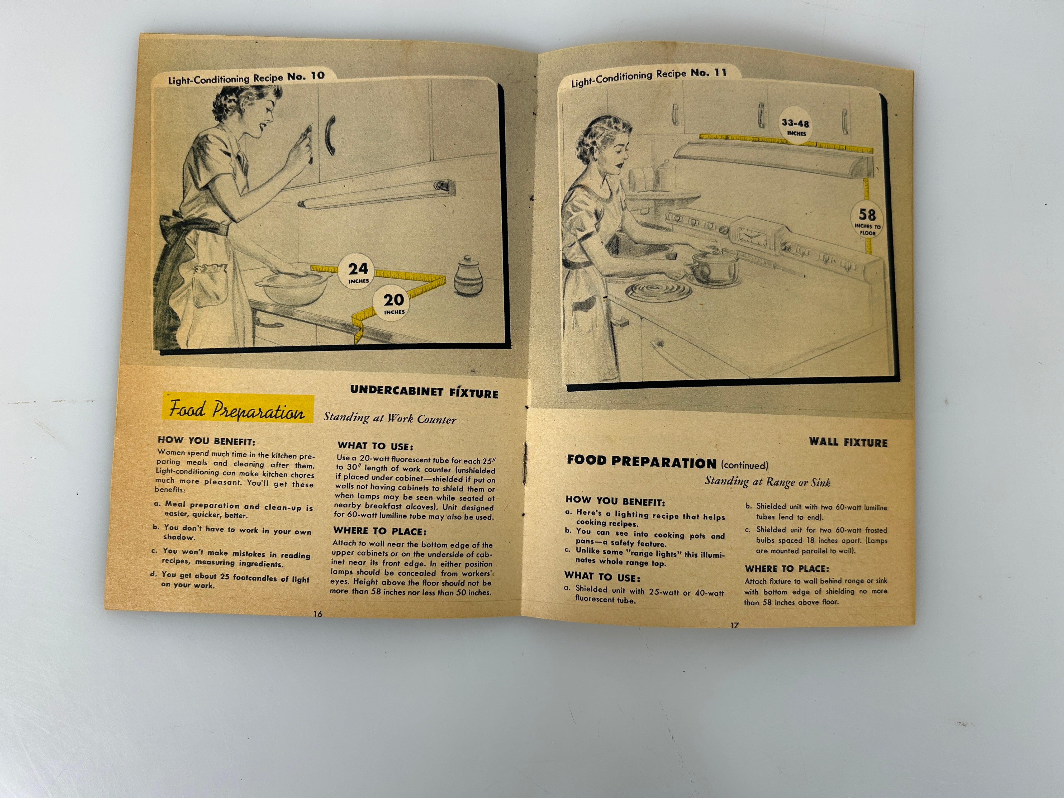 See Your Home in a New Light: 22 Recipes for Better Lighting c1940 SC