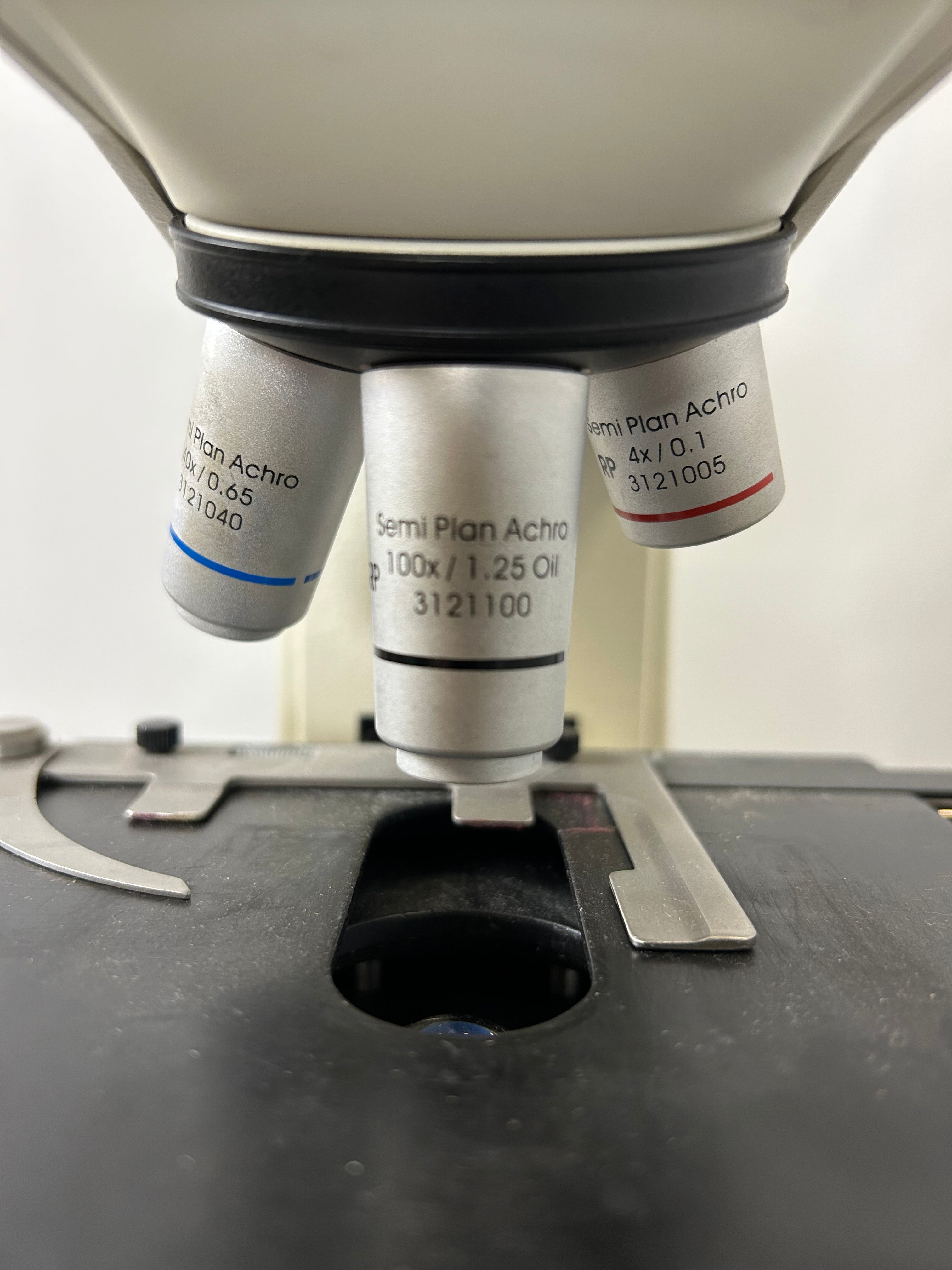 Seiler Microlux III with 4 Objectives
