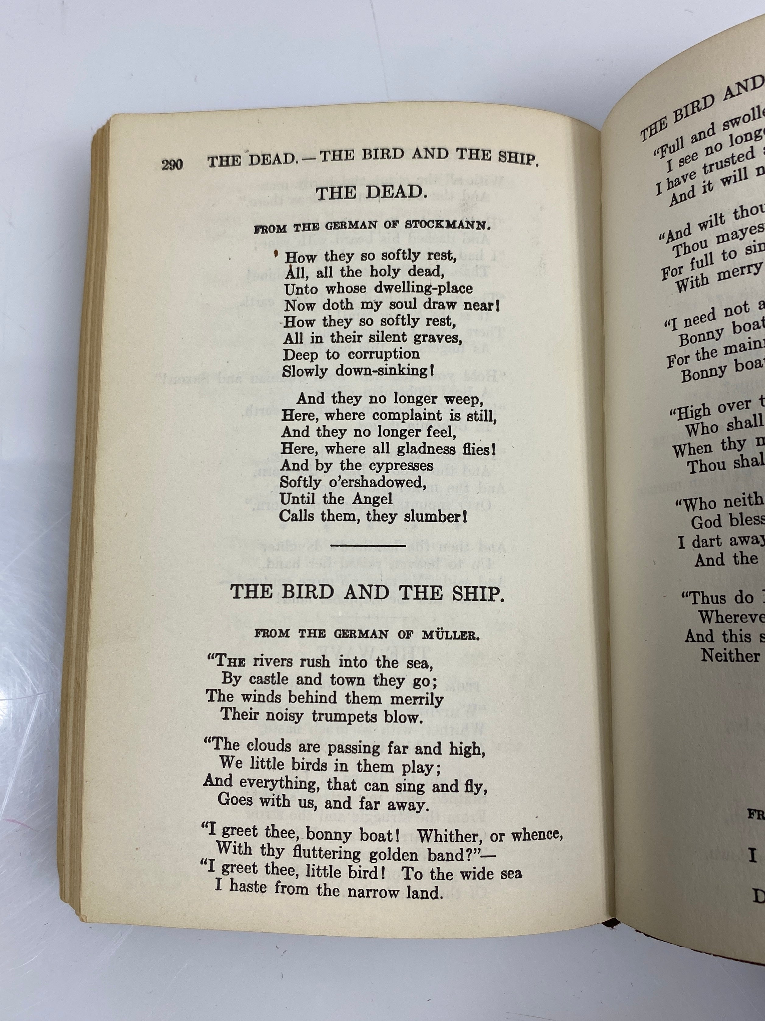 Selected Poems of Henry Wadsworth Longfellow 1932 Leatherbound