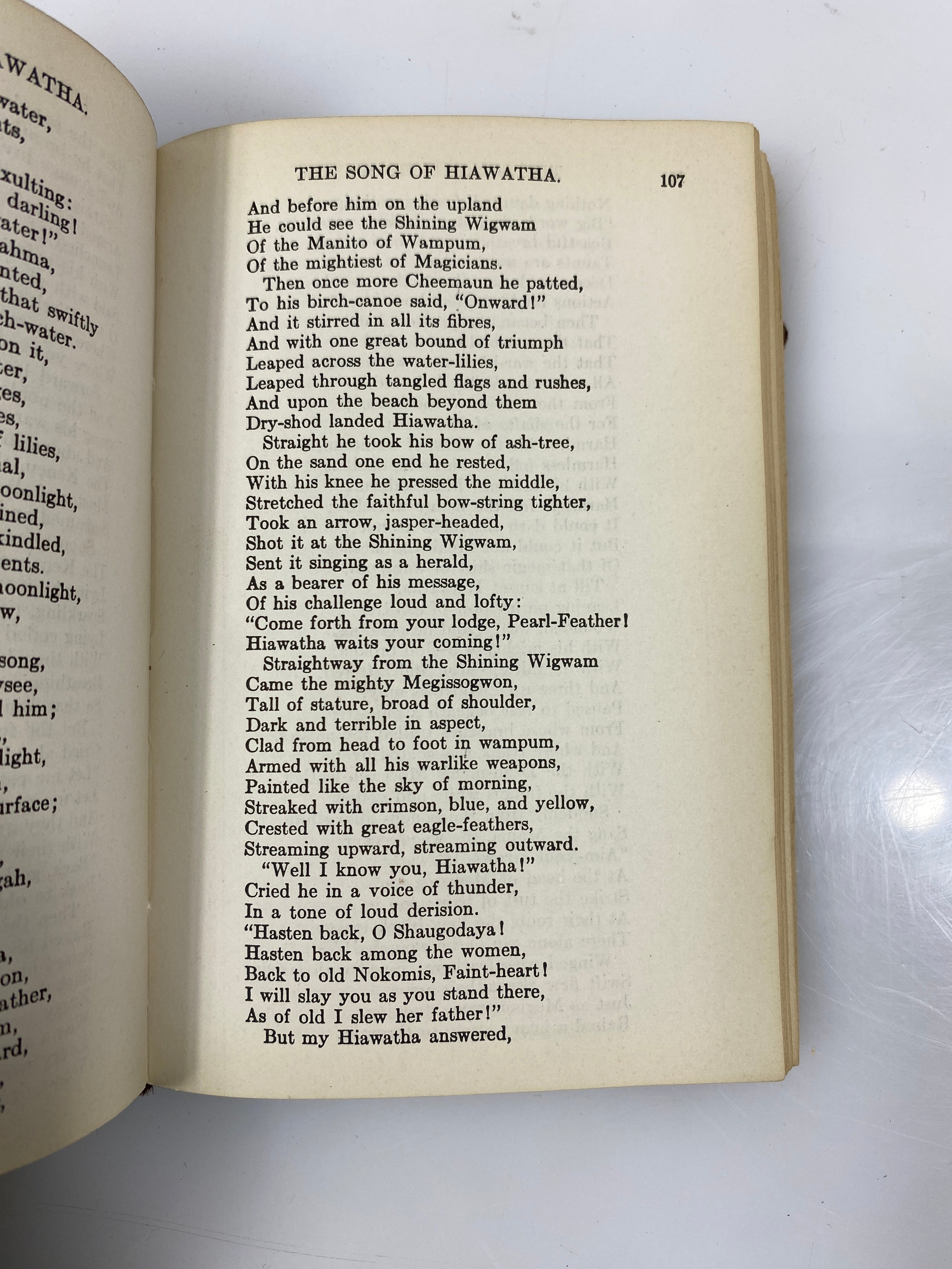 Selected Poems of Henry Wadsworth Longfellow 1932 Leatherbound