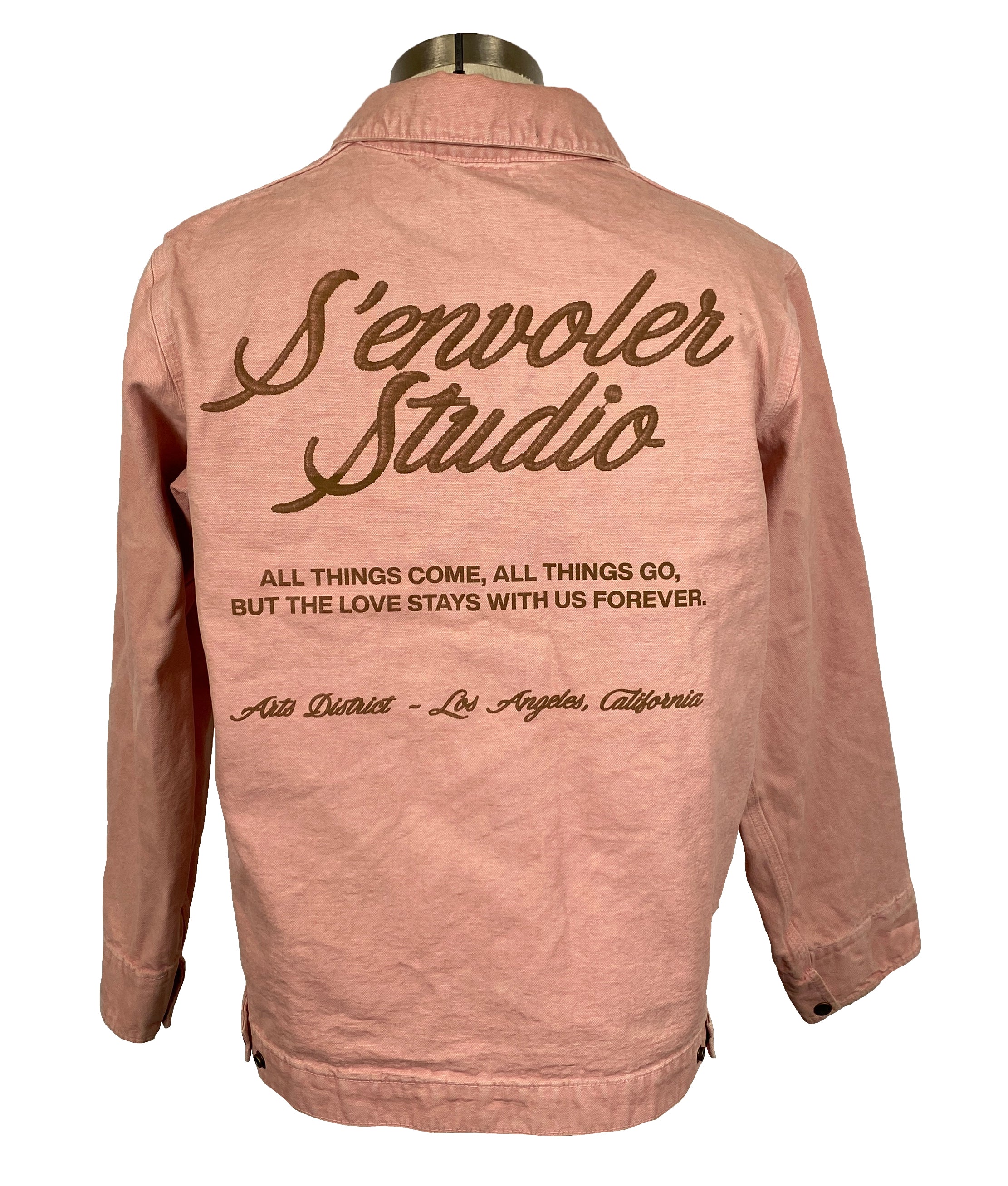 S'envoler Studio Pink "For You, Always" Jacket Unisex Size L