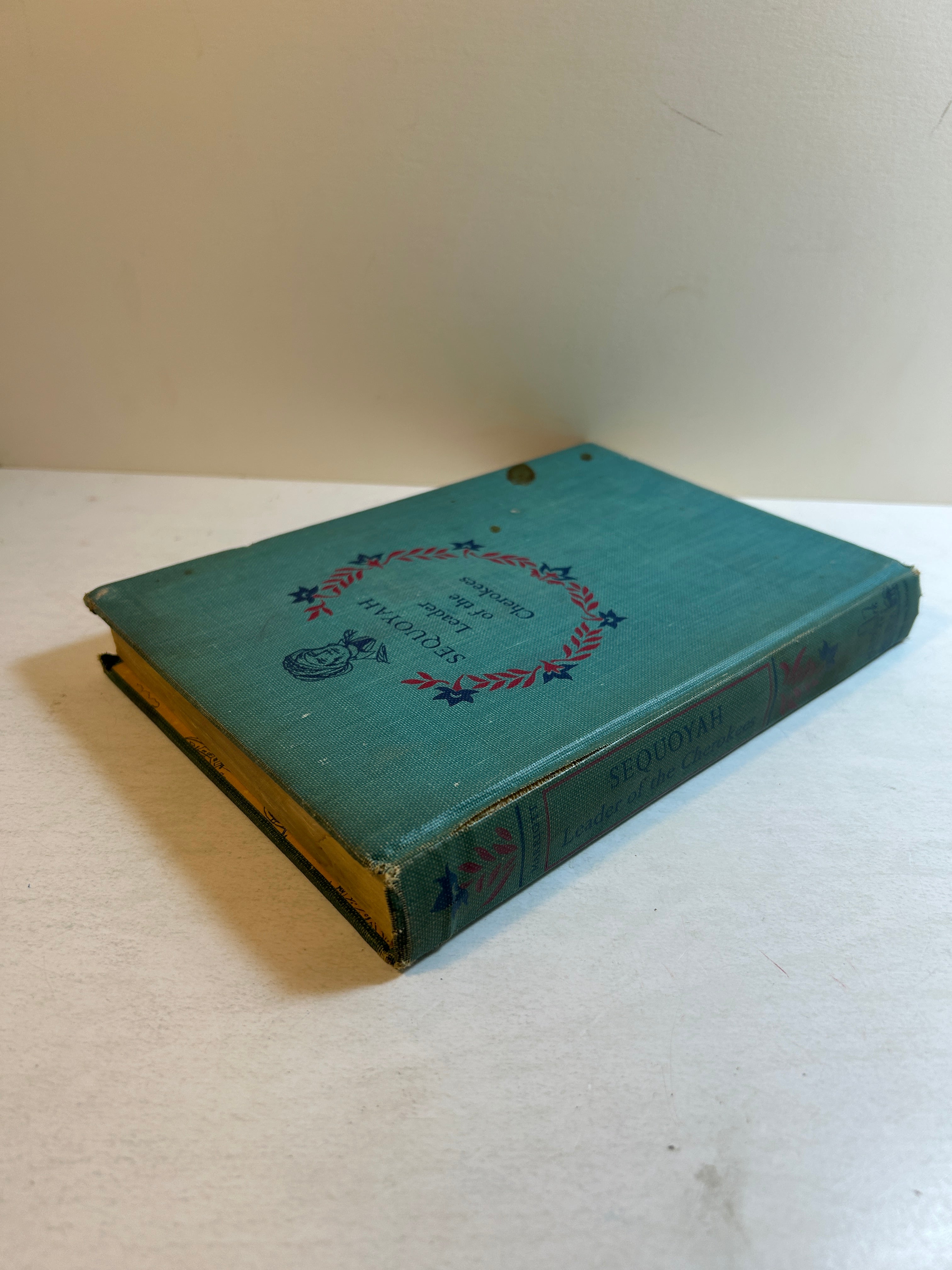 Sequoyah Leader of the Cherokee by Alice Marriott Random House 1958 HC