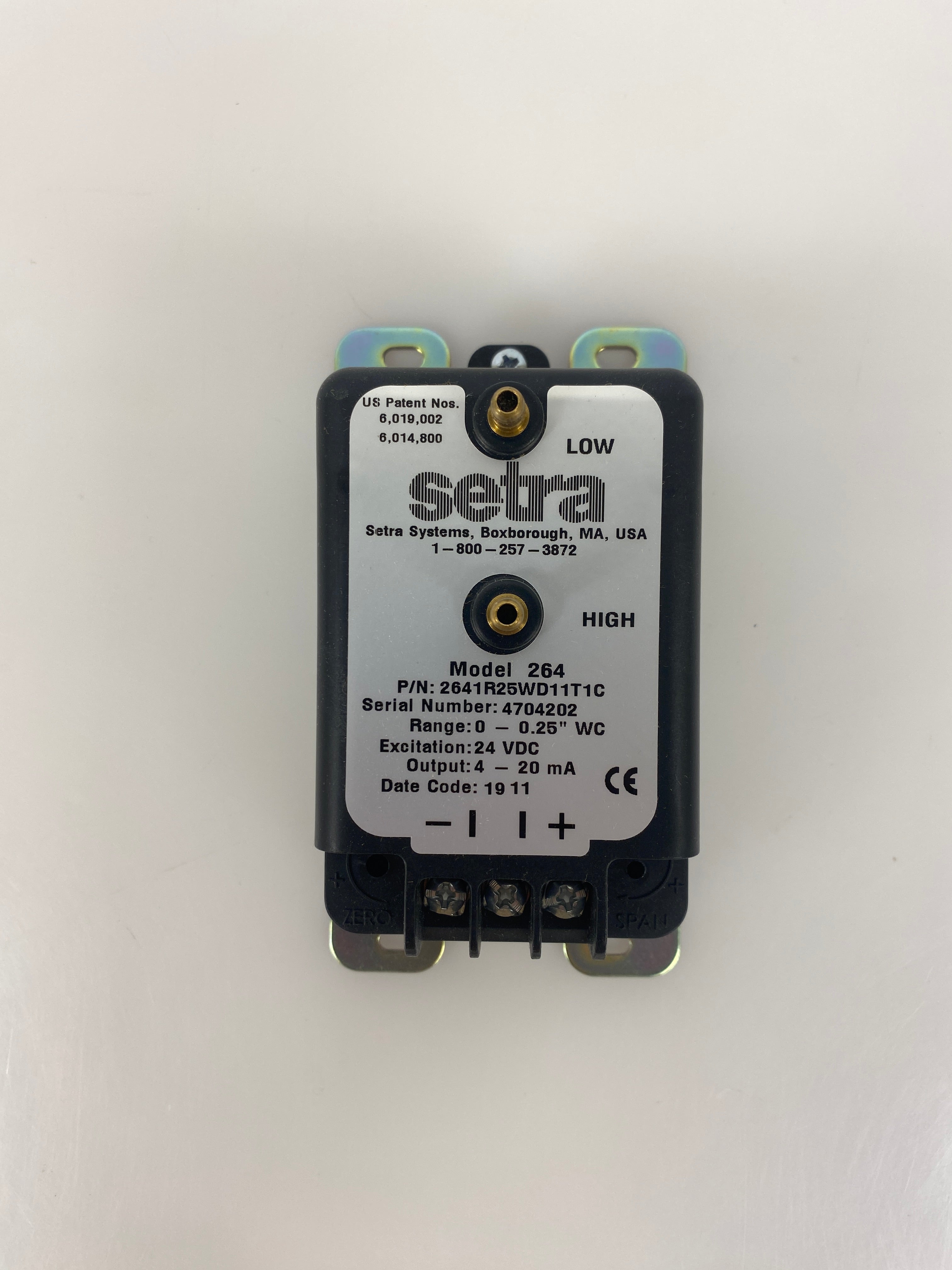 Serta Differential Pressure Transducer 264