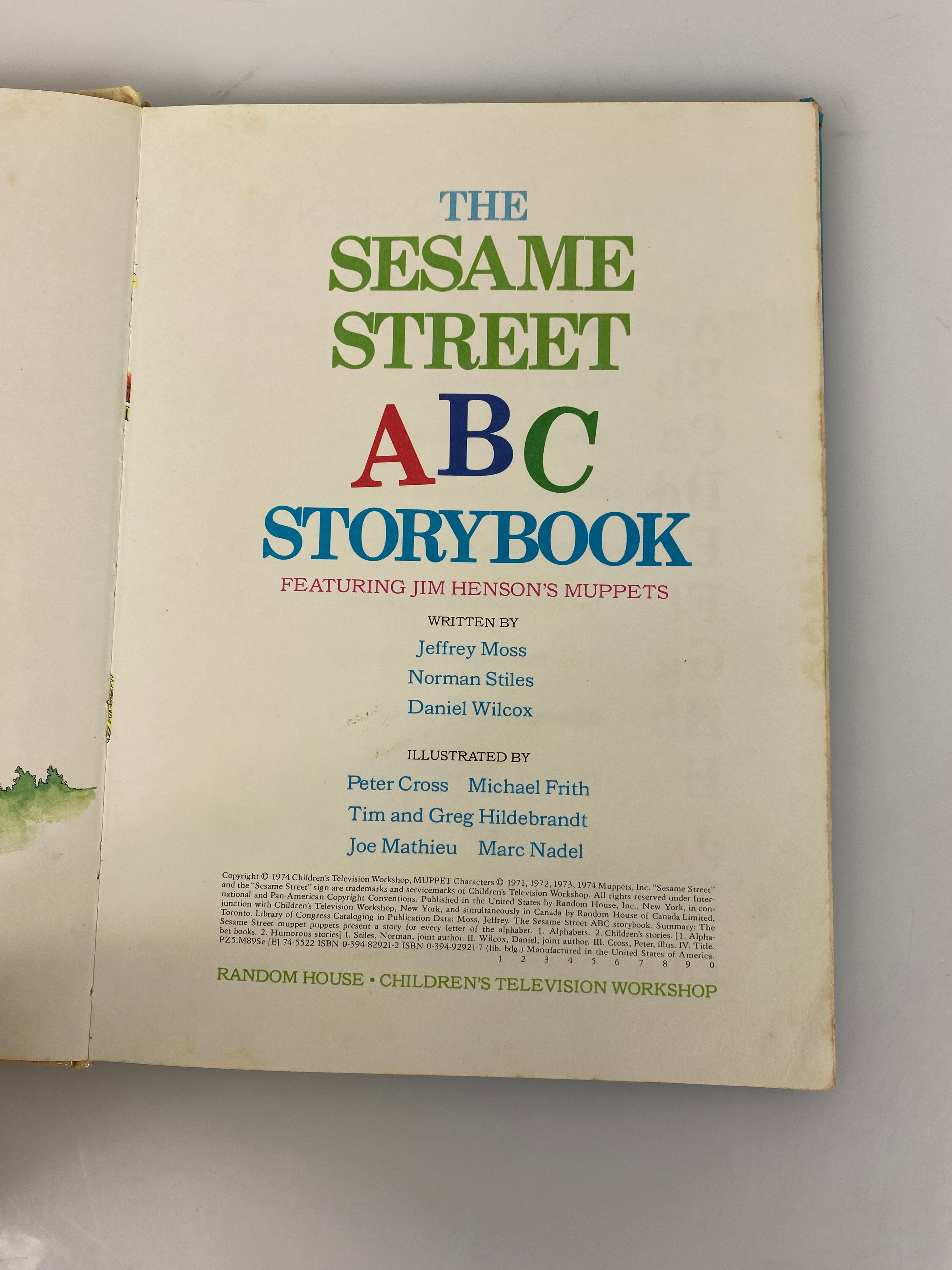 Sesame Street ABC Storybook 1974