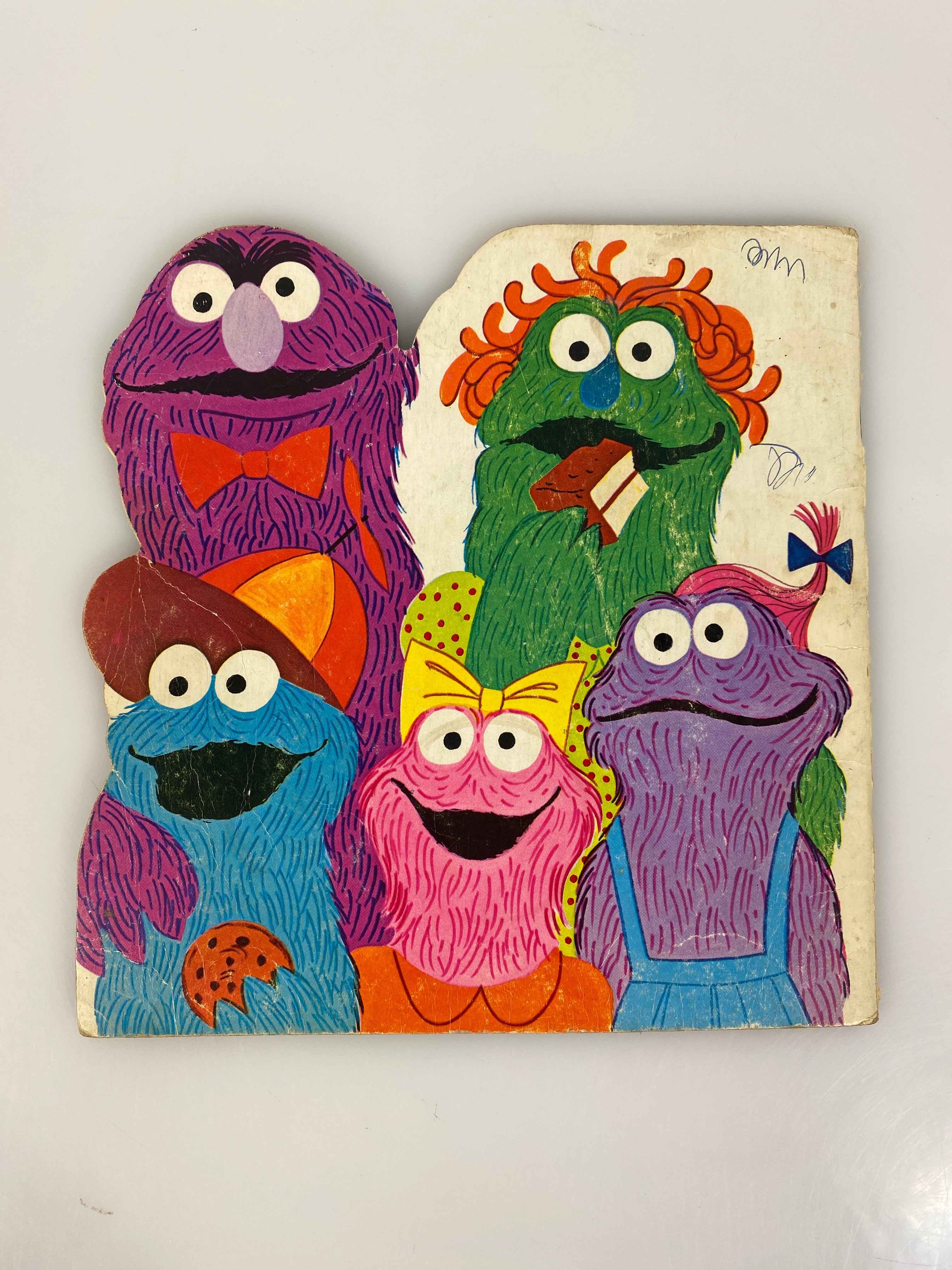 Sesame Street People in my Family vintage children's book SC 1971