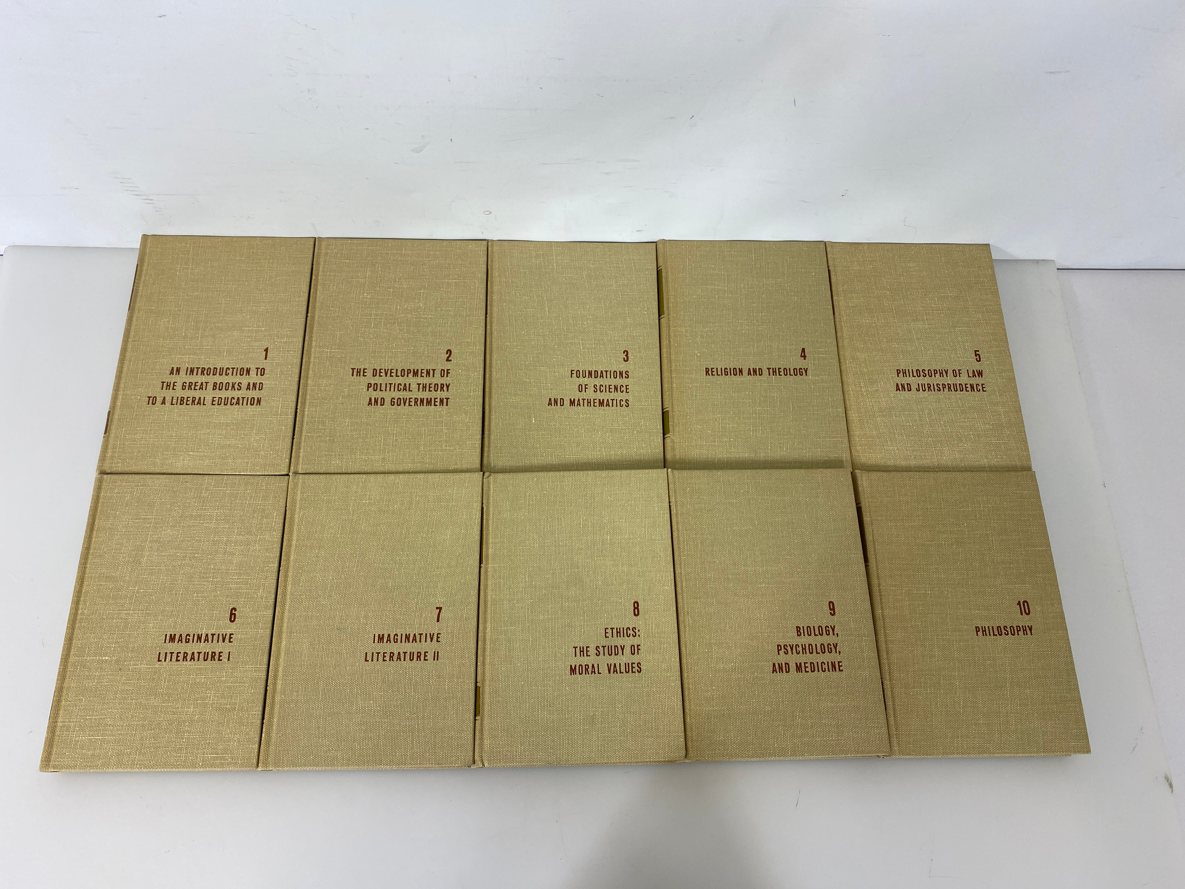 Set of 10 The Great Ideas Program 1-10 1959-63 Adler HC
