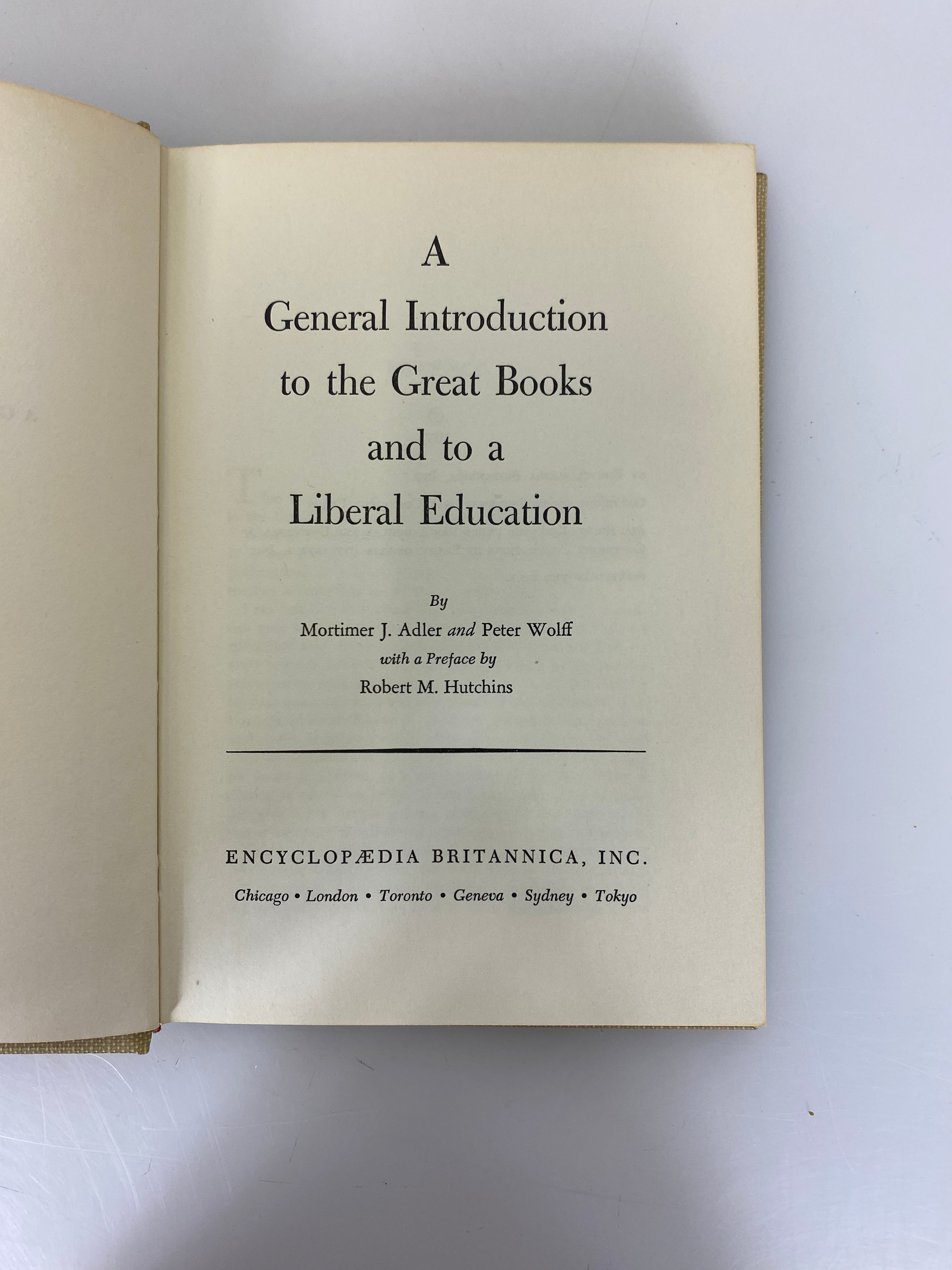 Set of 10 The Great Ideas Program 1-10 1959-63 Adler HC