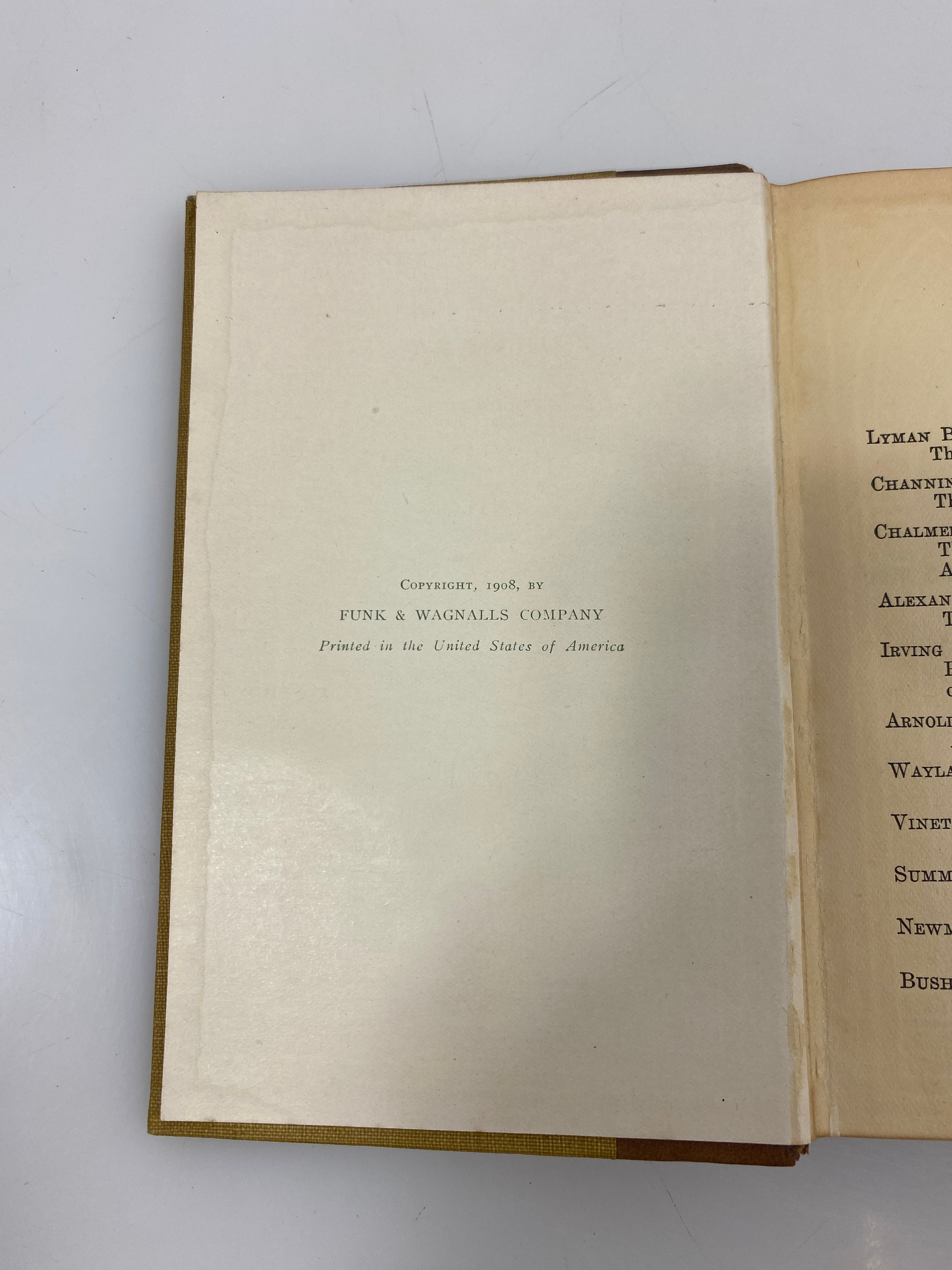 Set of 10 The Worlds Greatest Sermons Funk & Wagnalls 1908 HC