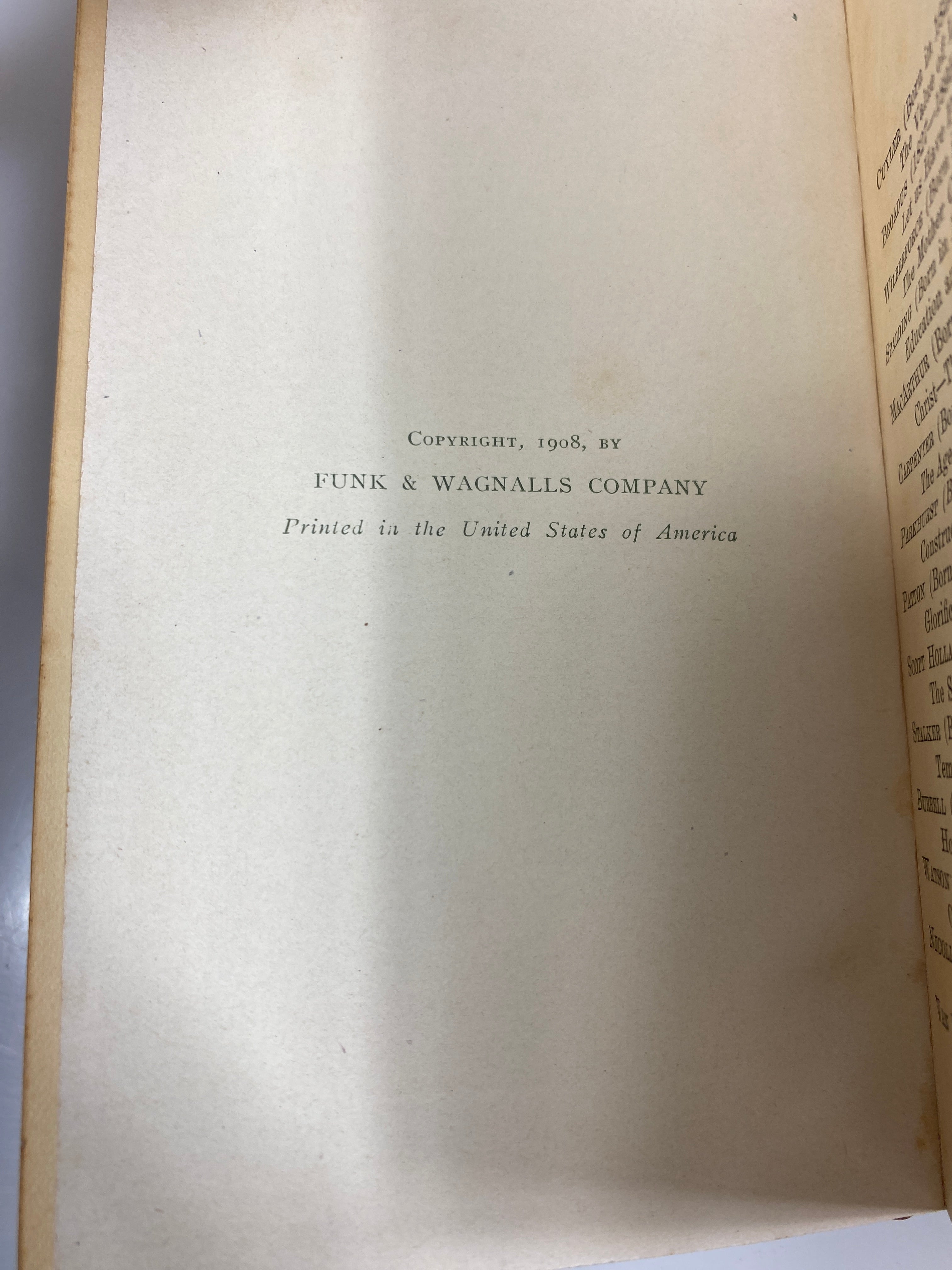 Set of 10 The Worlds Greatest Sermons Funk & Wagnalls 1908 HC