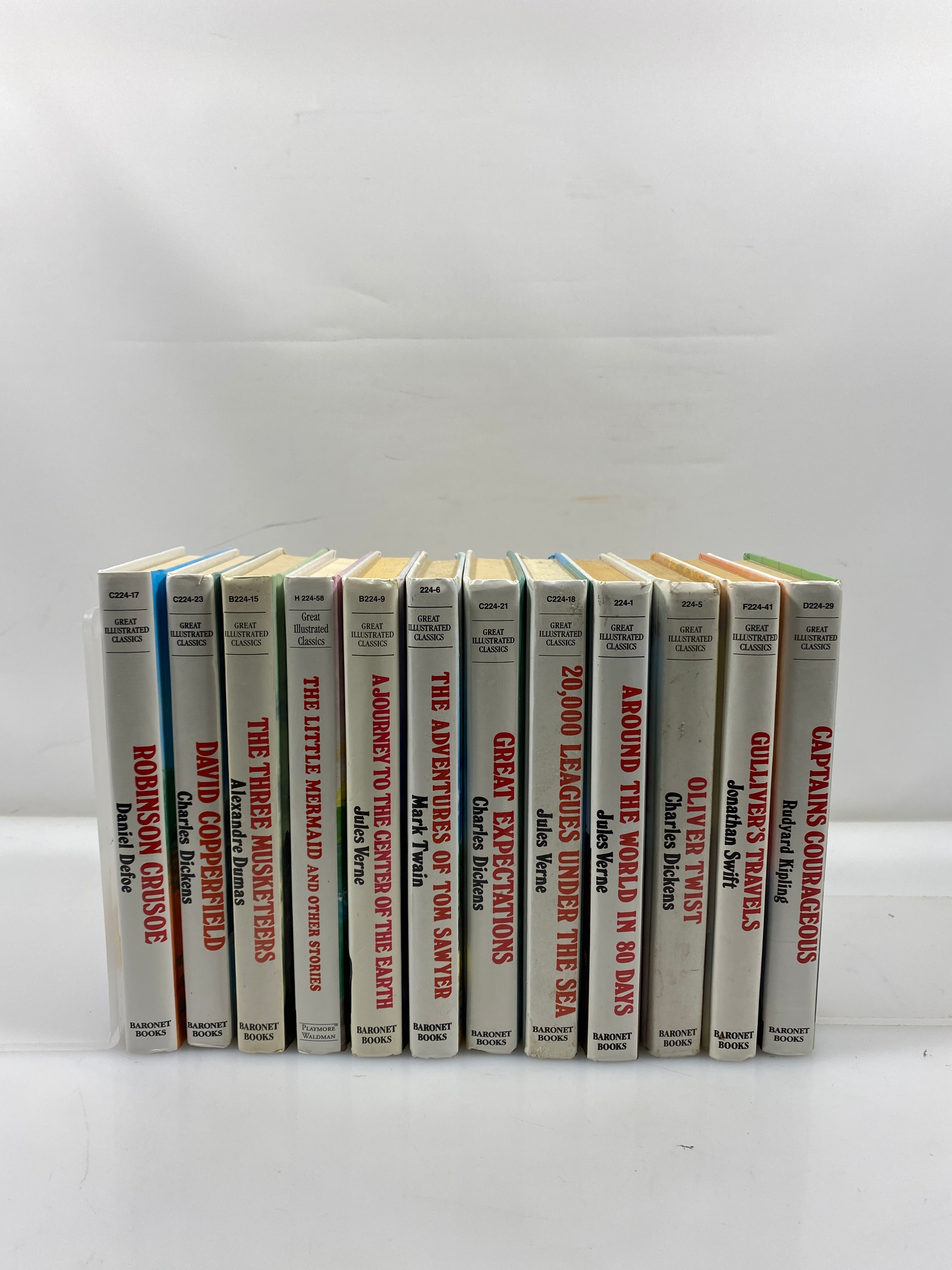 Set of 12: Great Illustrated Classics Books HC 1989, 1990, 1992, 1995, 2000