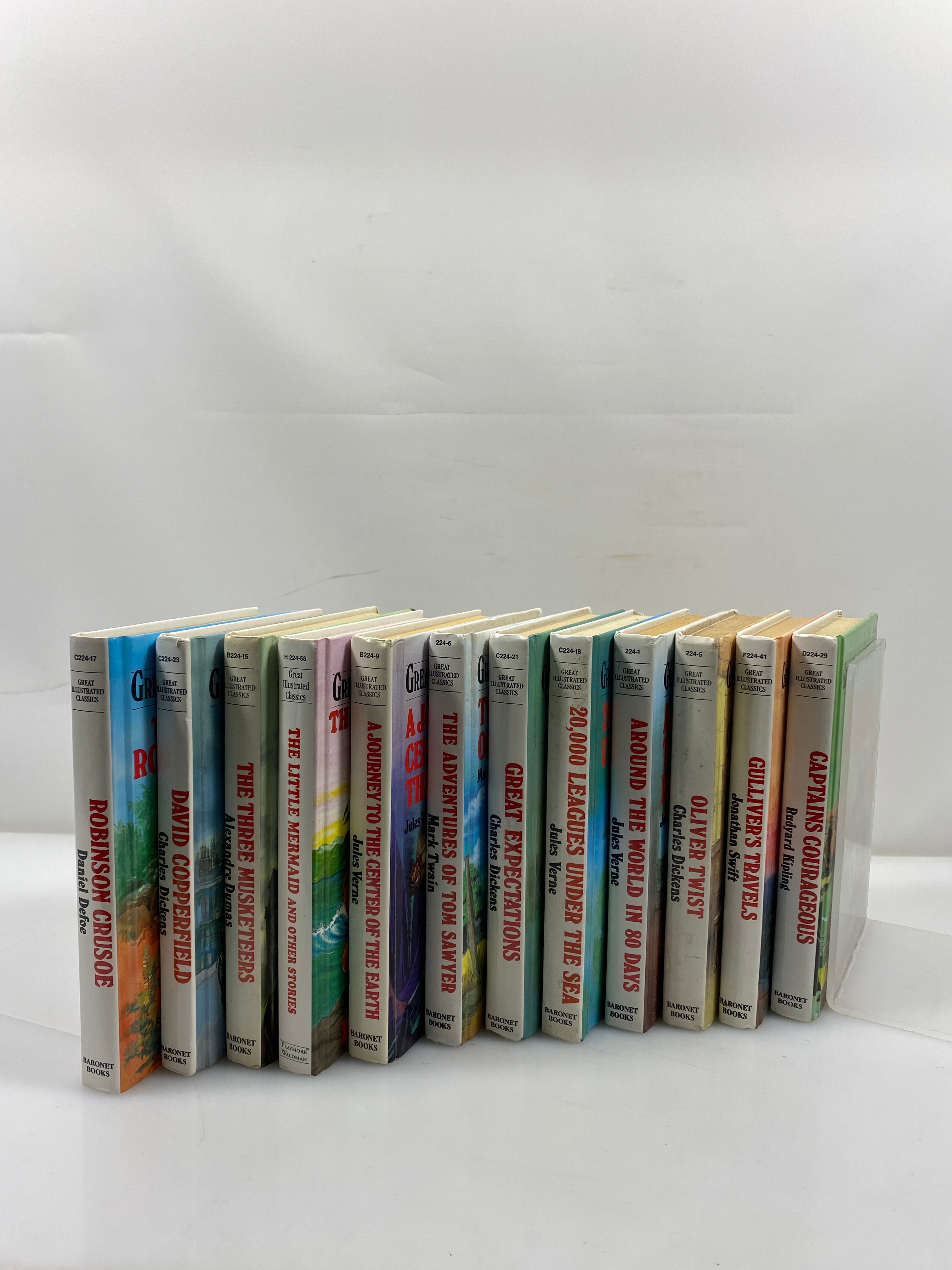 Set of 12: Great Illustrated Classics Books HC 1989, 1990, 1992, 1995, 2000