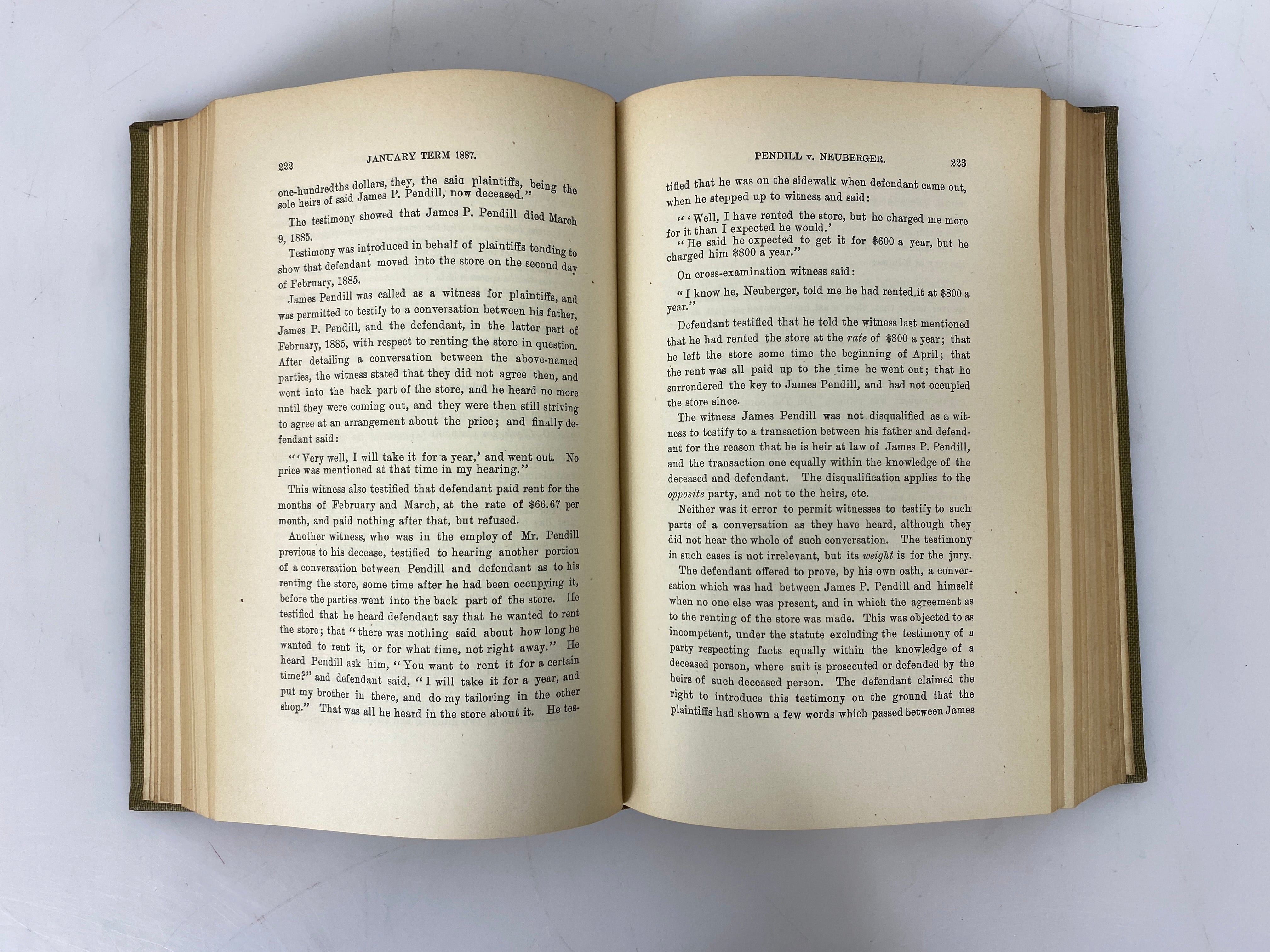 Set of 15: Michigan Reports Vol. 49-57, 59-64 1883-89 HC