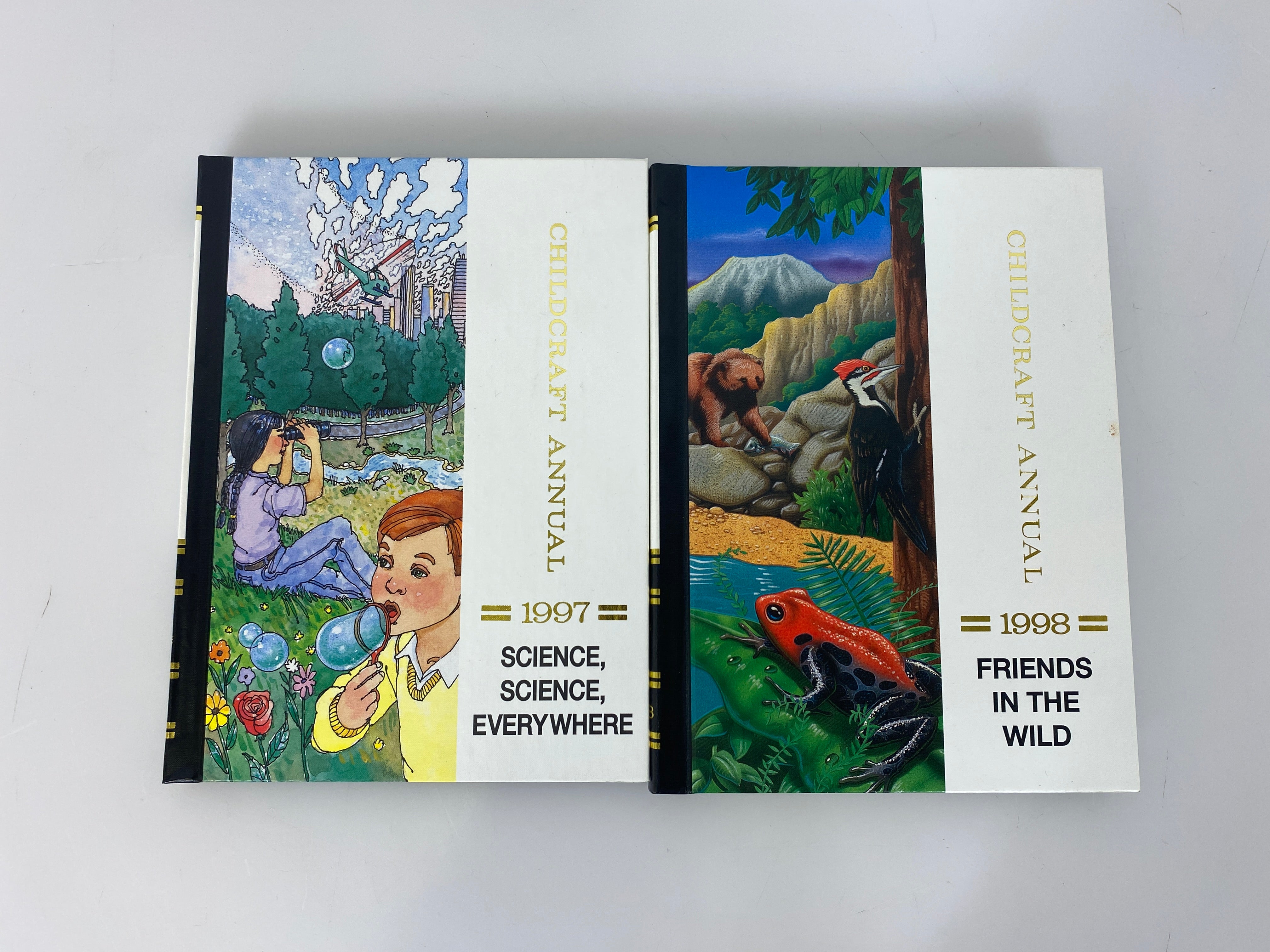 Set of 18 Childcraft Annual 1981-1998 HC