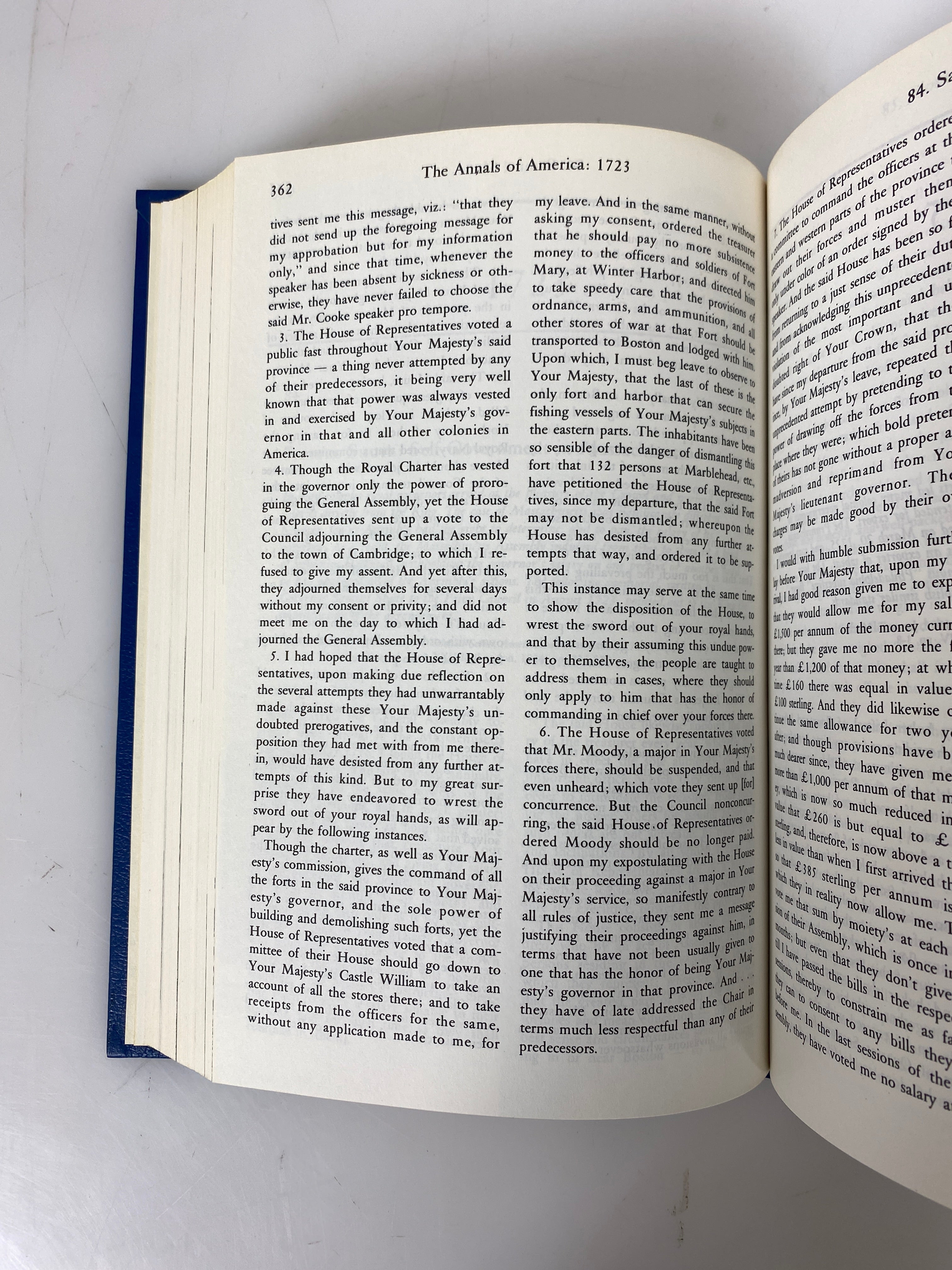 Set of 19: The Annals of America Vol. 1-19 1968 HC