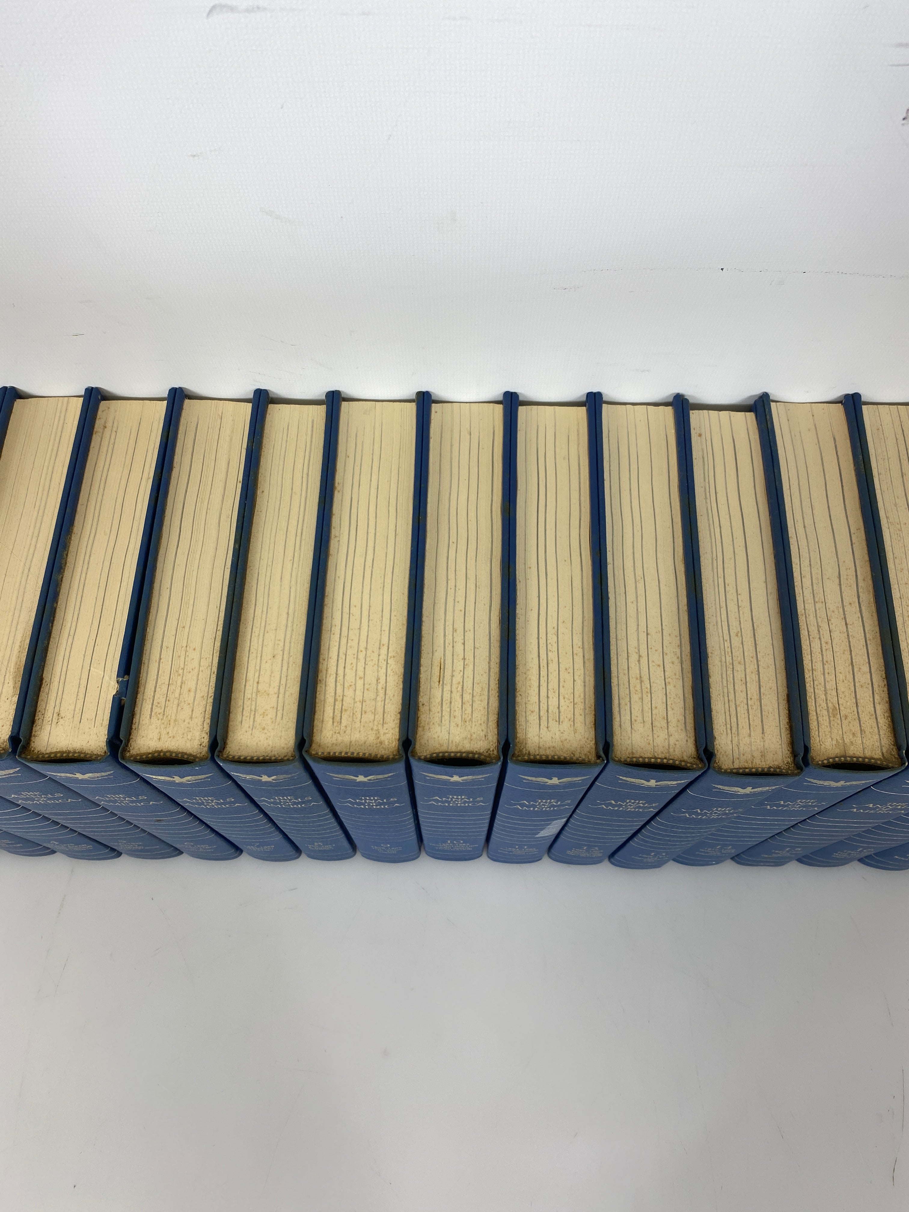 Set of 19: The Annals of America Vol. 1-19 1968 HC