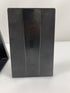 Set of 2 Demco Vintage Black Plastic Bookends